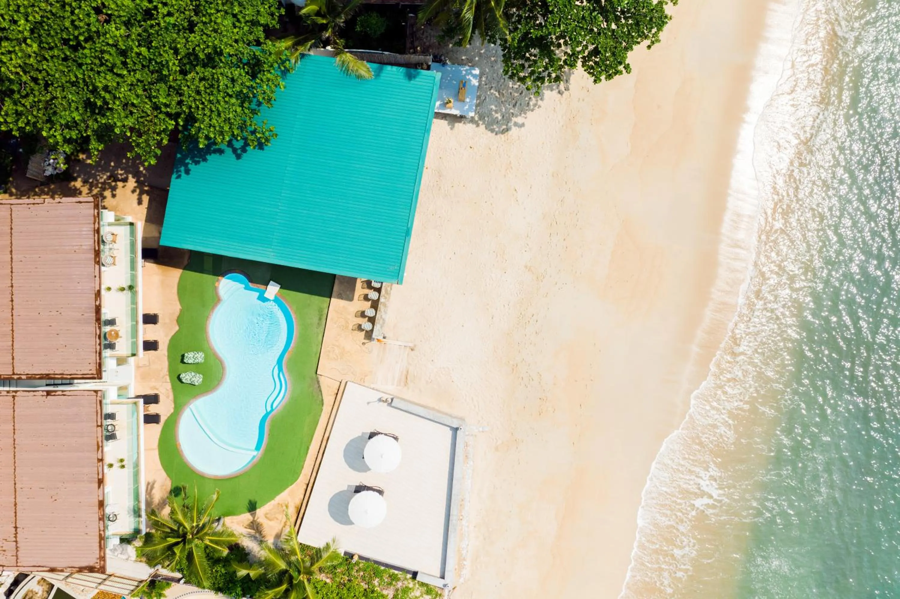 Bird's eye view in 4U Resort Samui