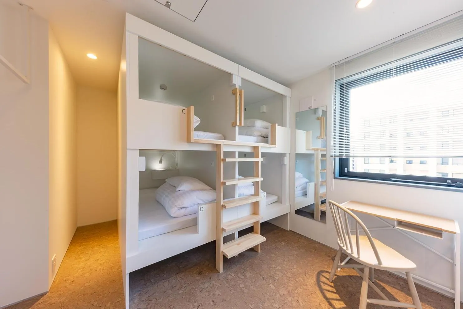 Bed in plat hostel keikyu sapporo ichiba