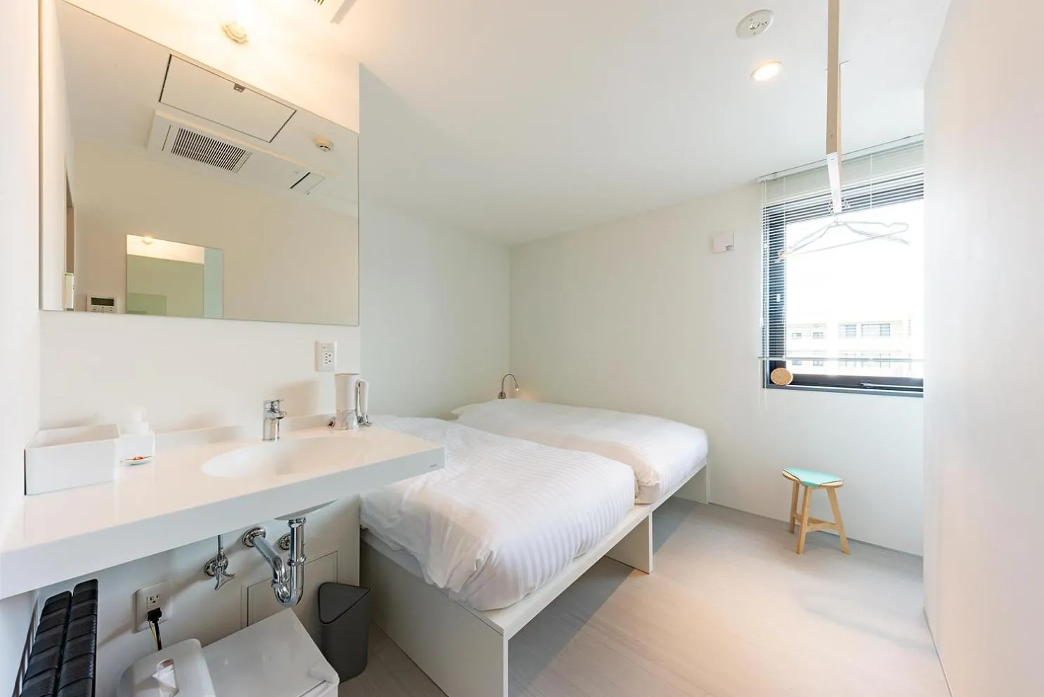 Bed in plat hostel keikyu sapporo ichiba