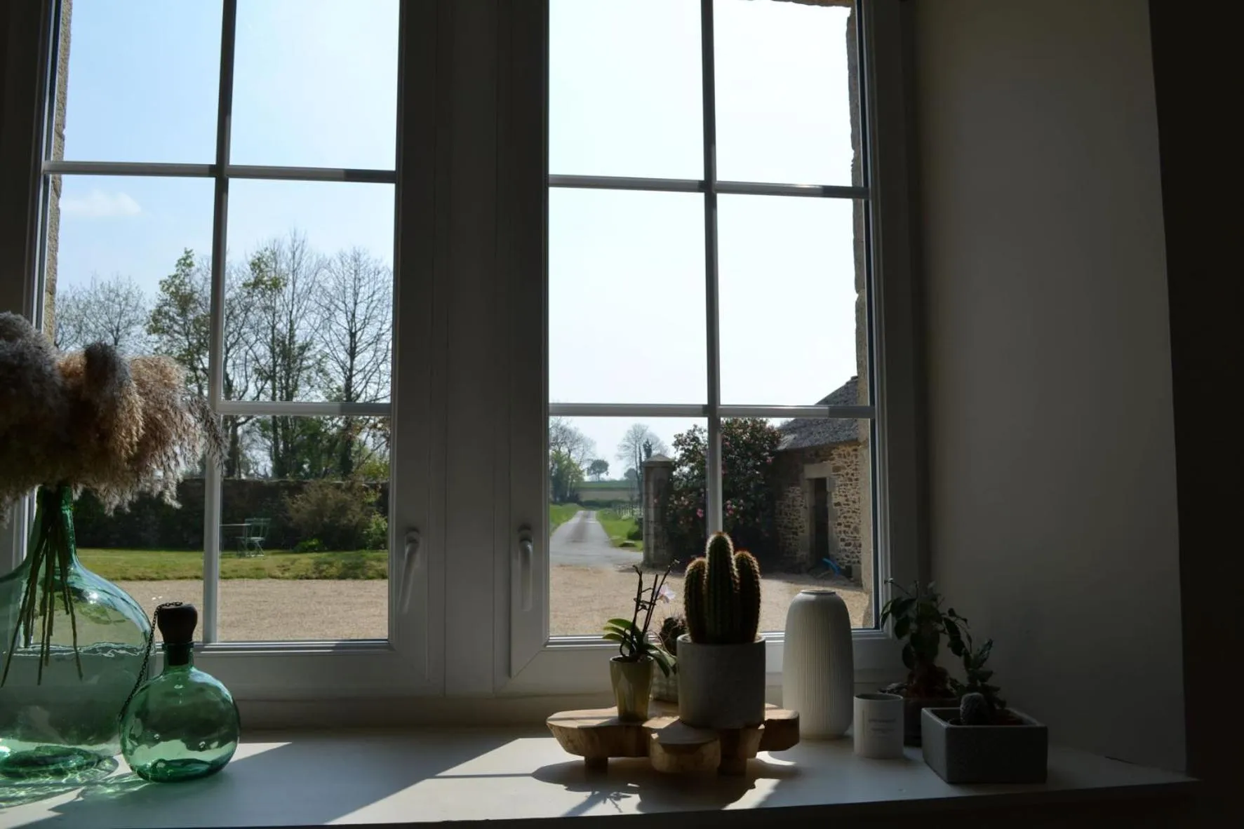 Garden view in La métairie du rumain 2