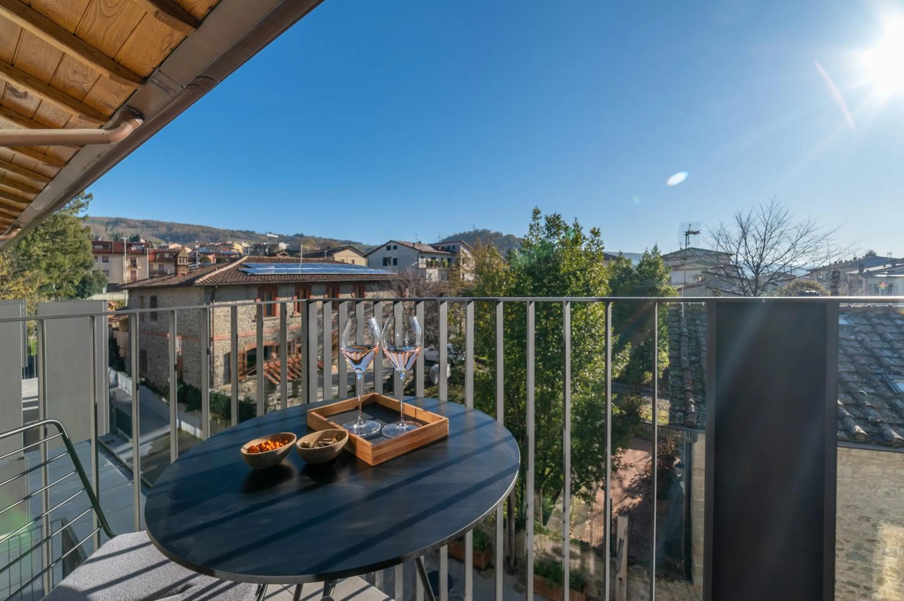 Balcony/Terrace in Via Roma 33 Tuscany Boutique Hotel & Spa - Adults Only