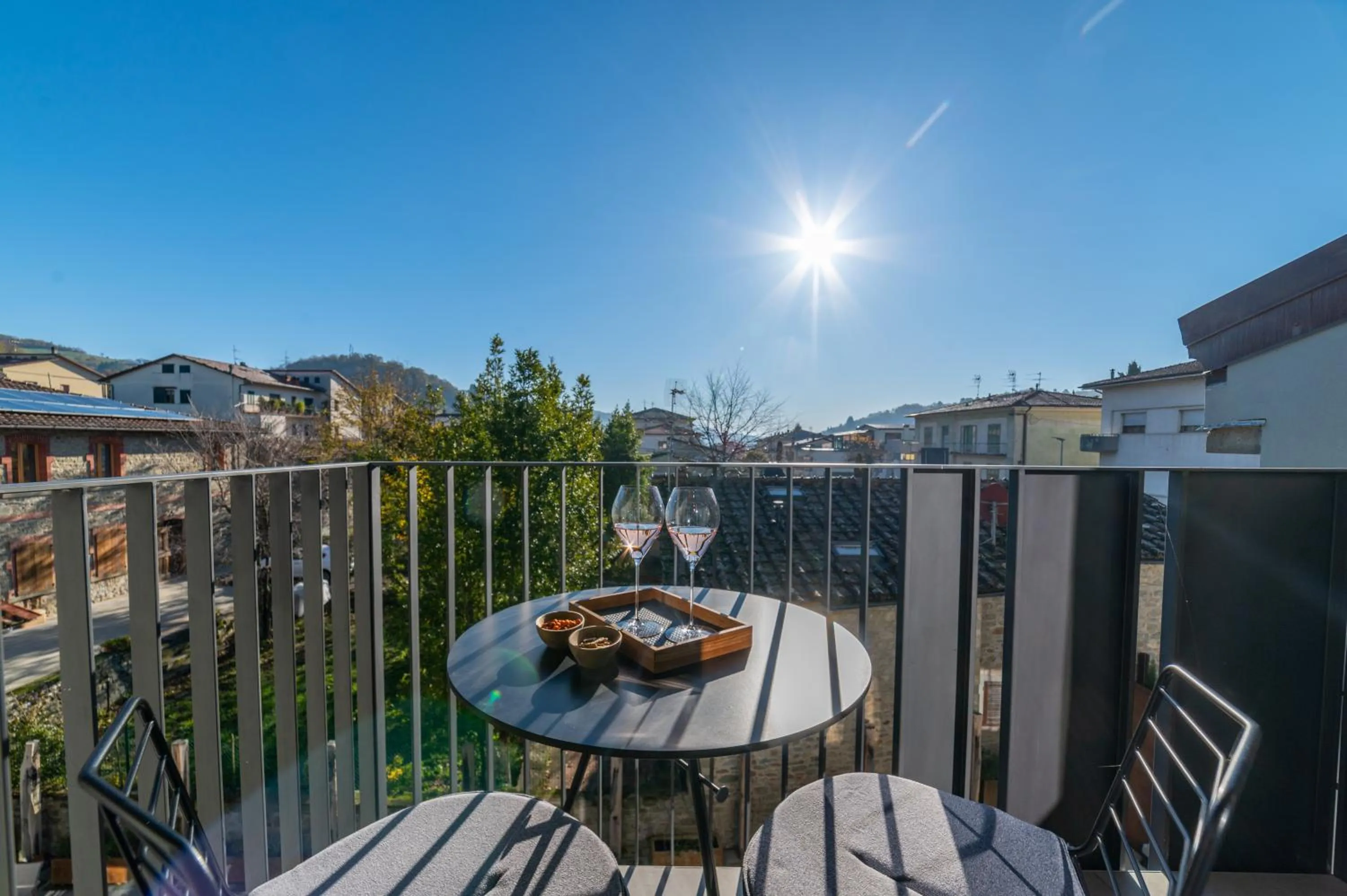Balcony/Terrace in Via Roma 33 Tuscany Boutique Hotel & Spa - Adults Only