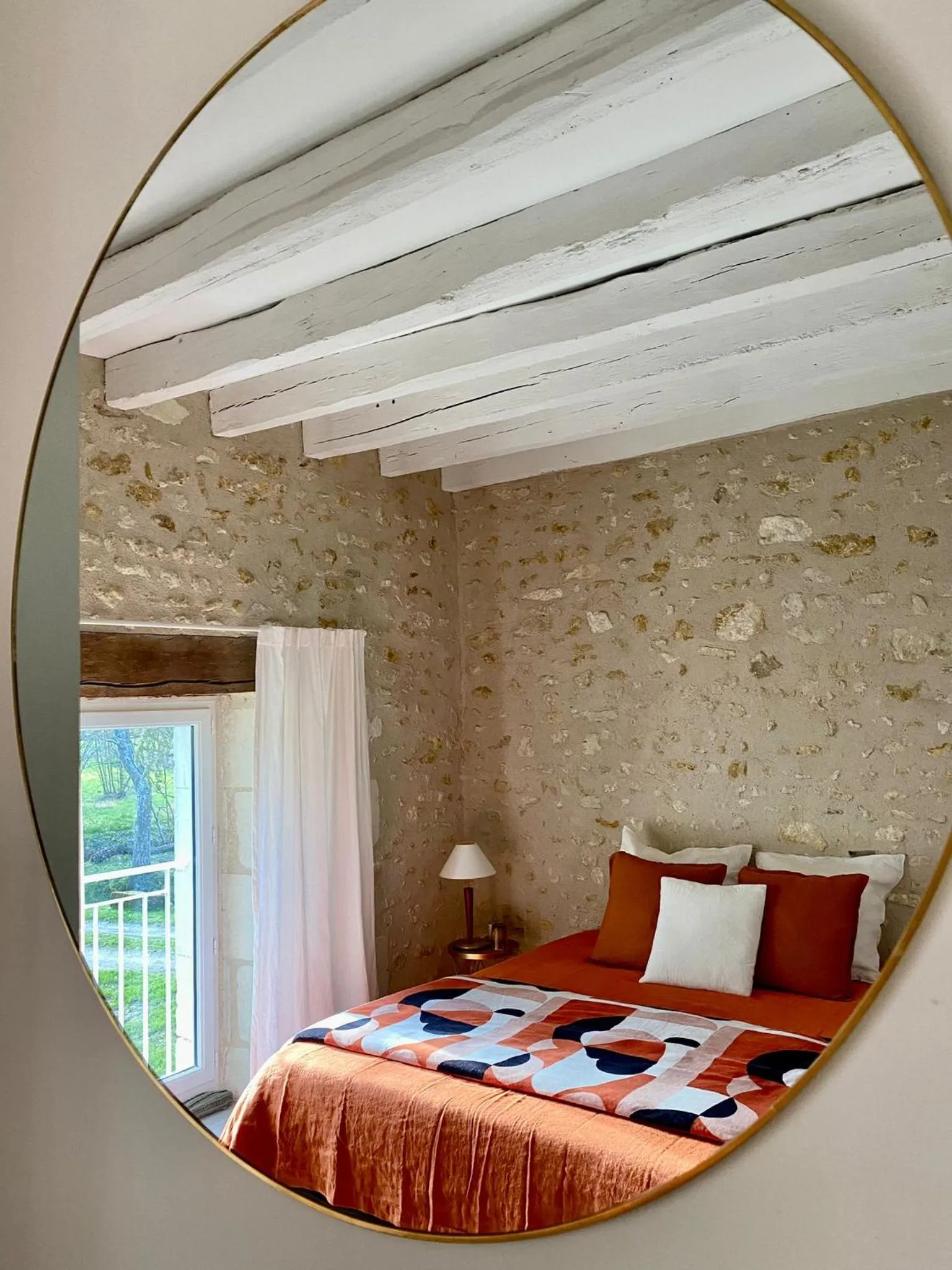 Bedroom, Bed in Le moulin du Mesnil