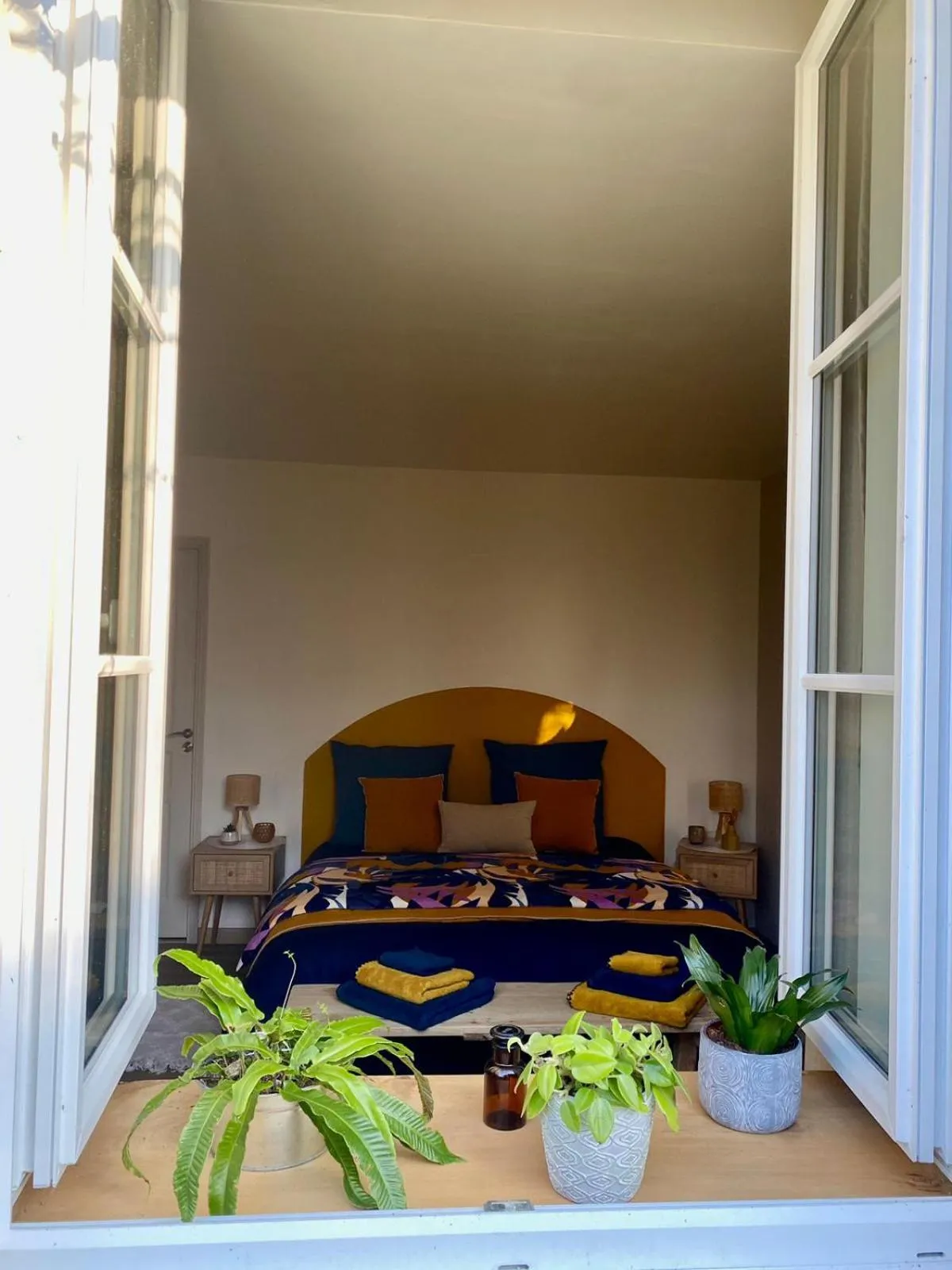 Garden view in Le moulin du Mesnil