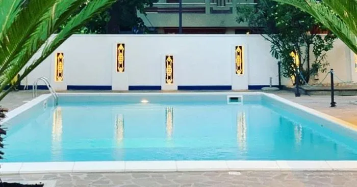 Open Air Bath in Hotel Biancamano