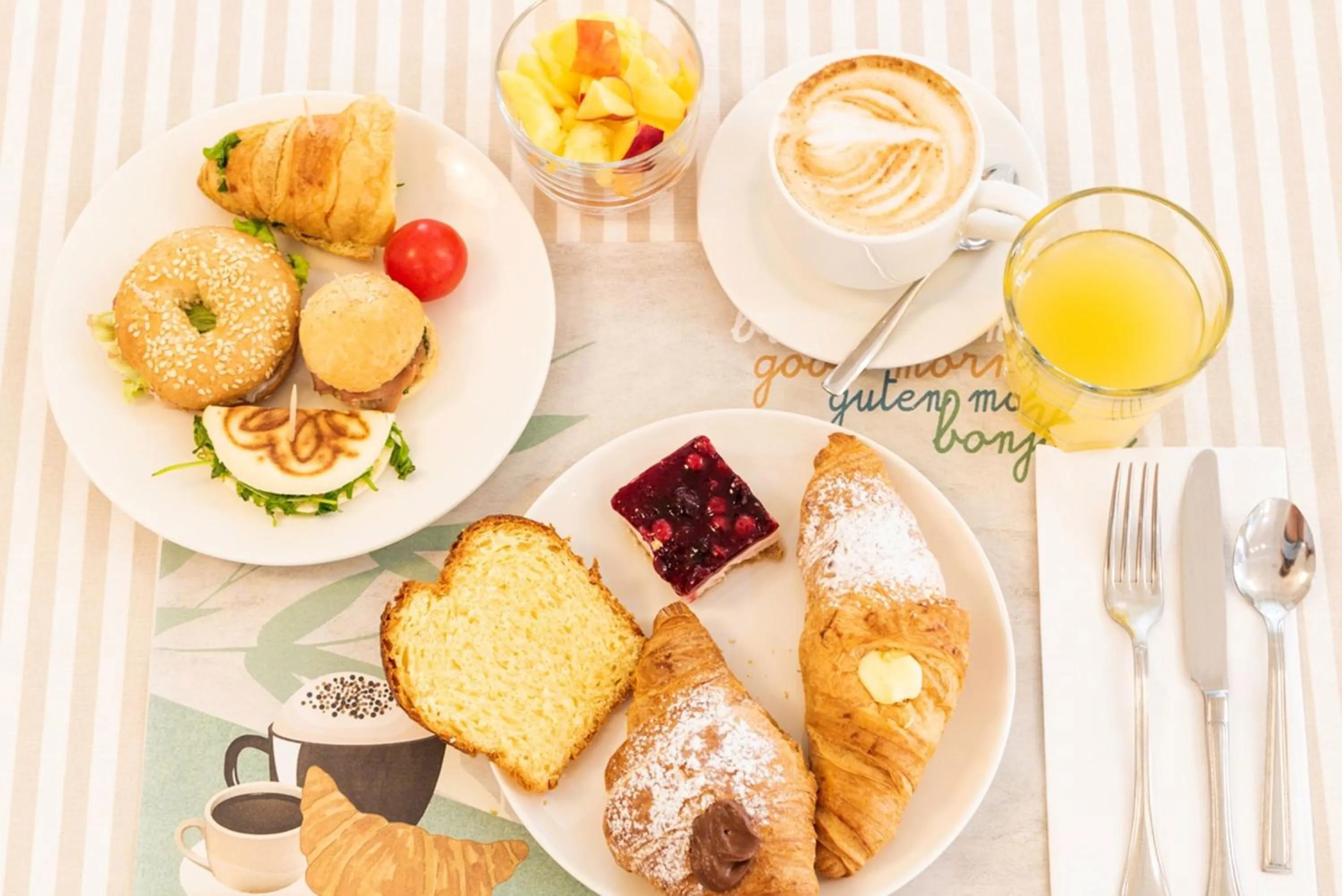 Breakfast in Hotel Biancamano