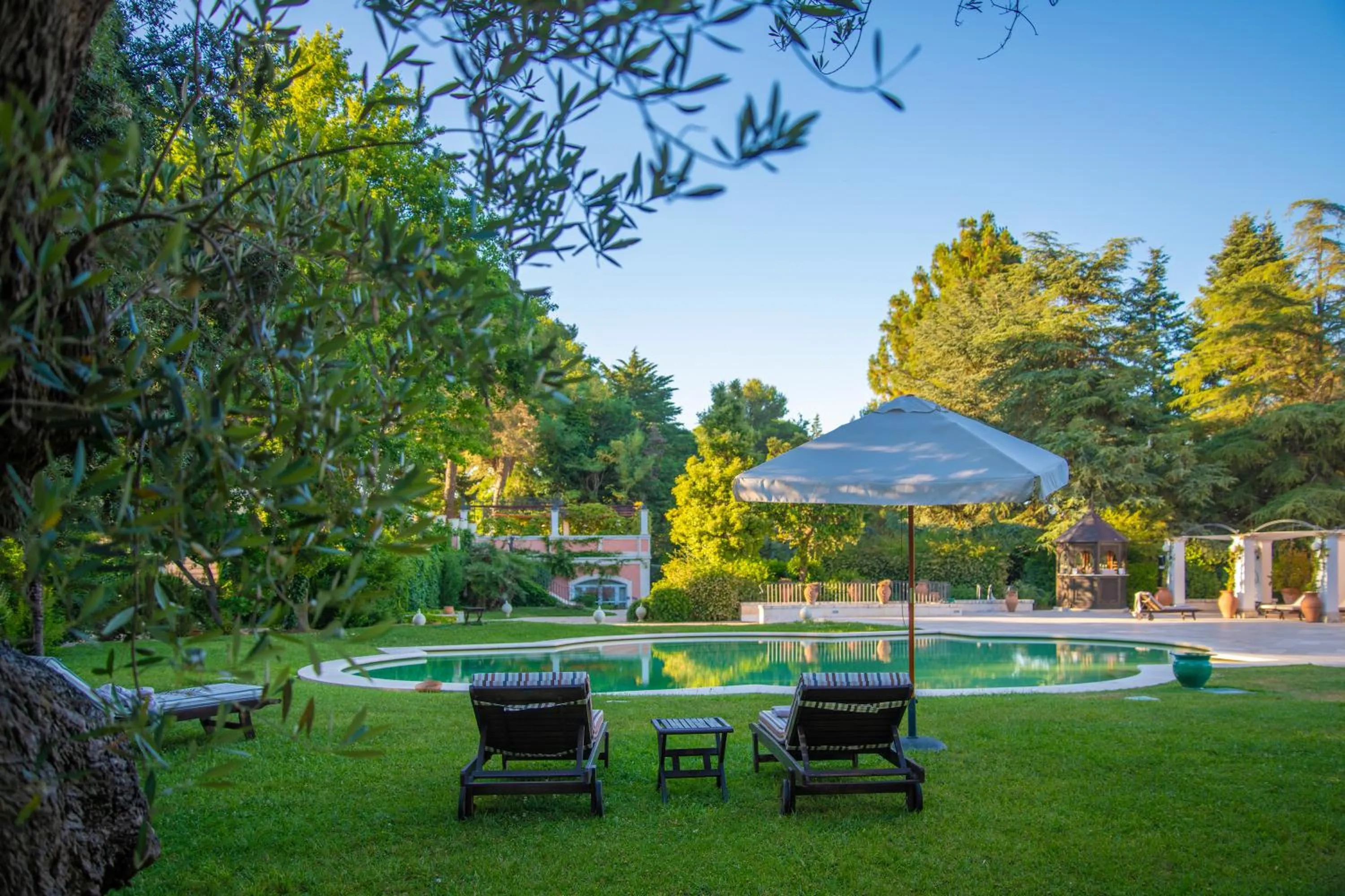 Swimming pool in Relais Villa San Martino