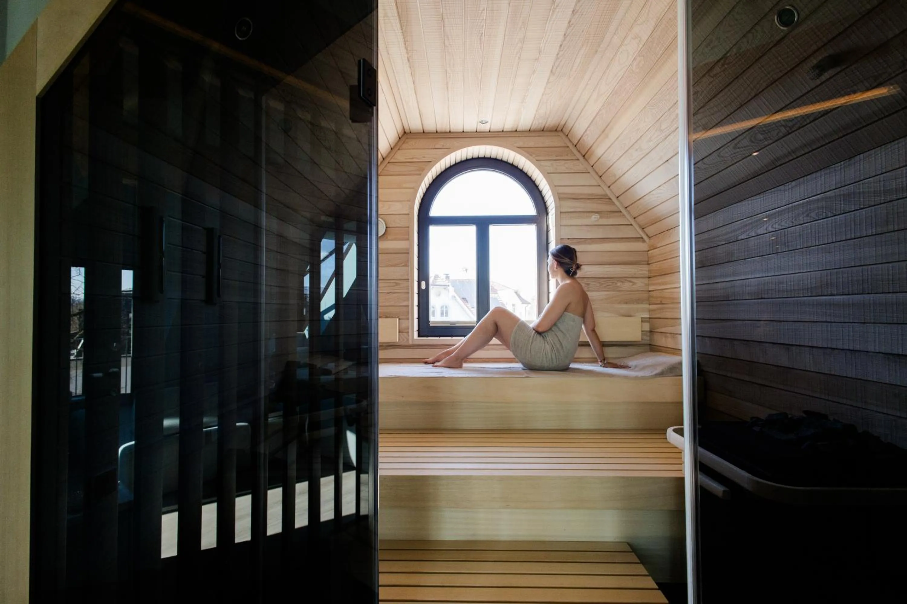 Sauna in 4K