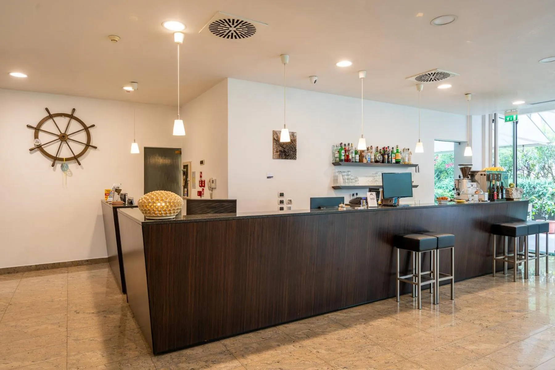 Lobby or reception in Hotel Cristallo