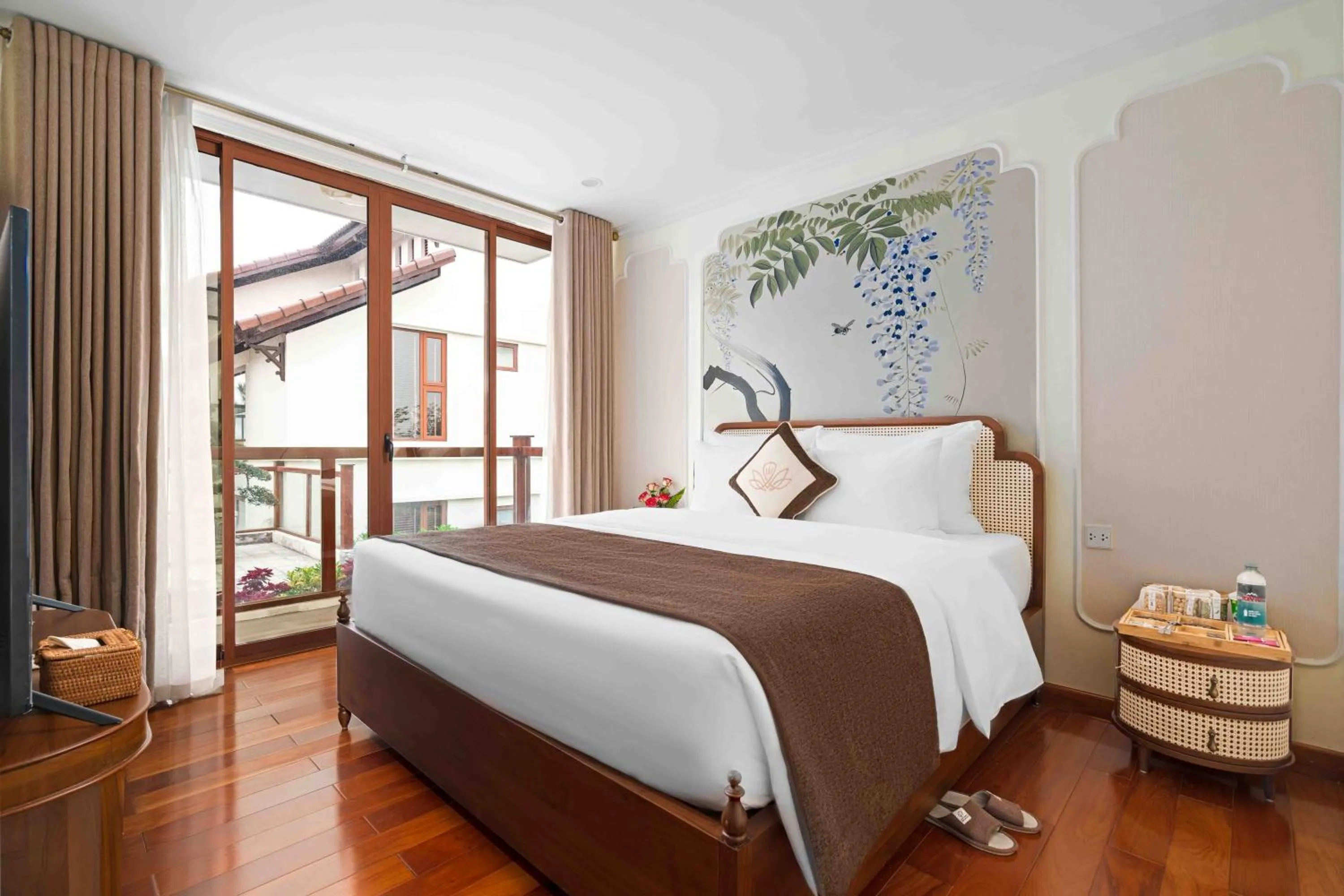 Bed in Senna Wellness Retreat