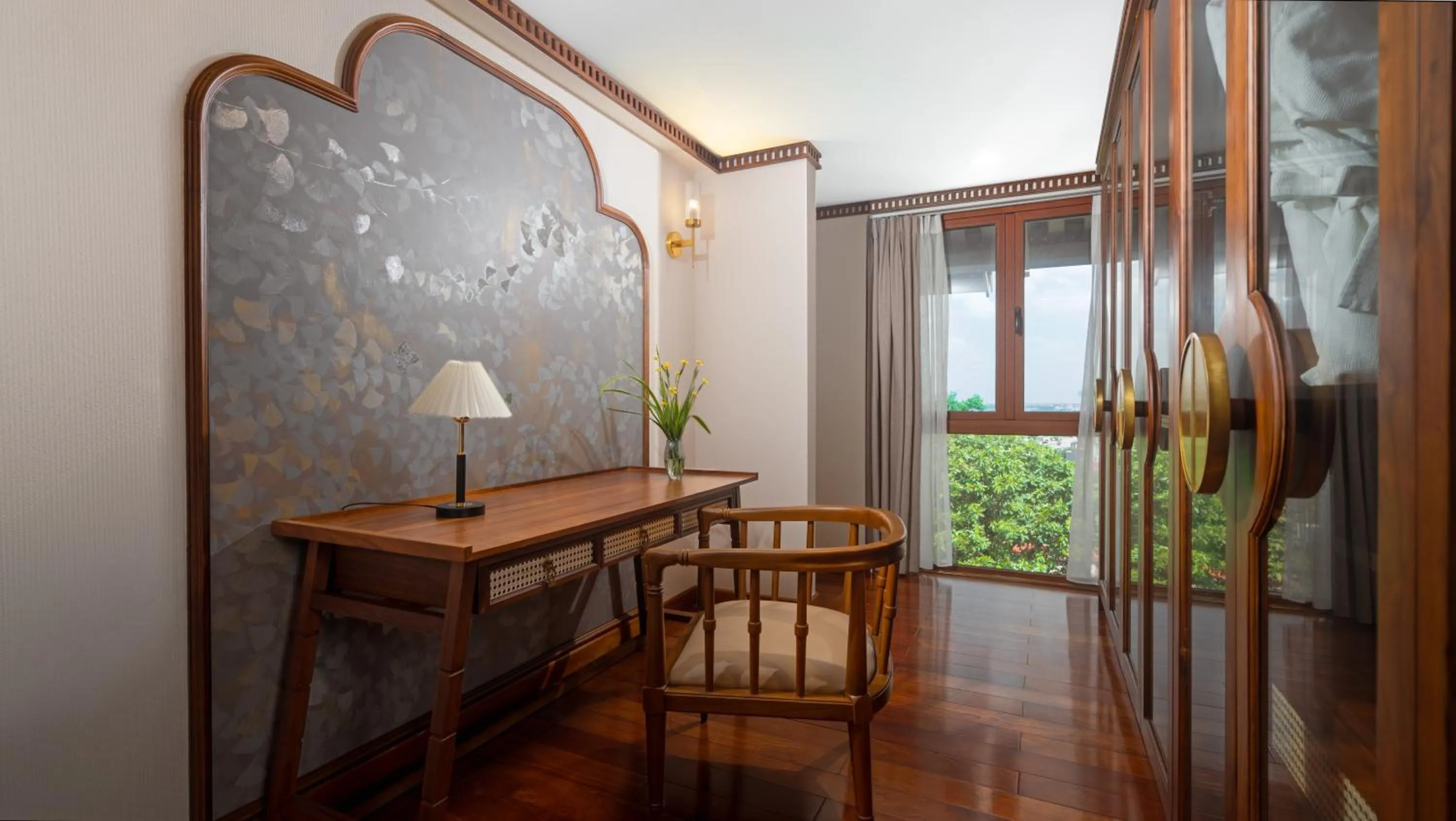 Decorative detail in Senna Wellness Retreat