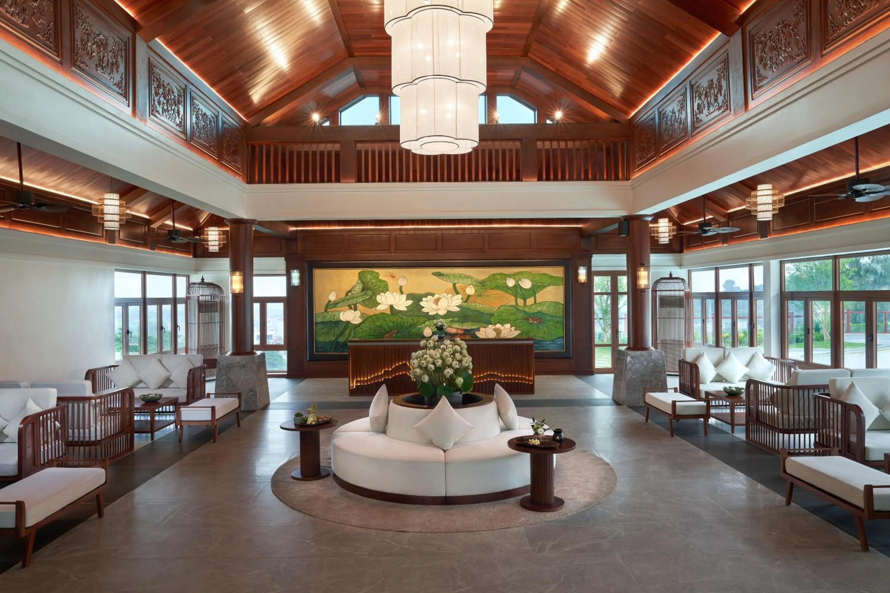 Lobby or reception in Senna Wellness Retreat