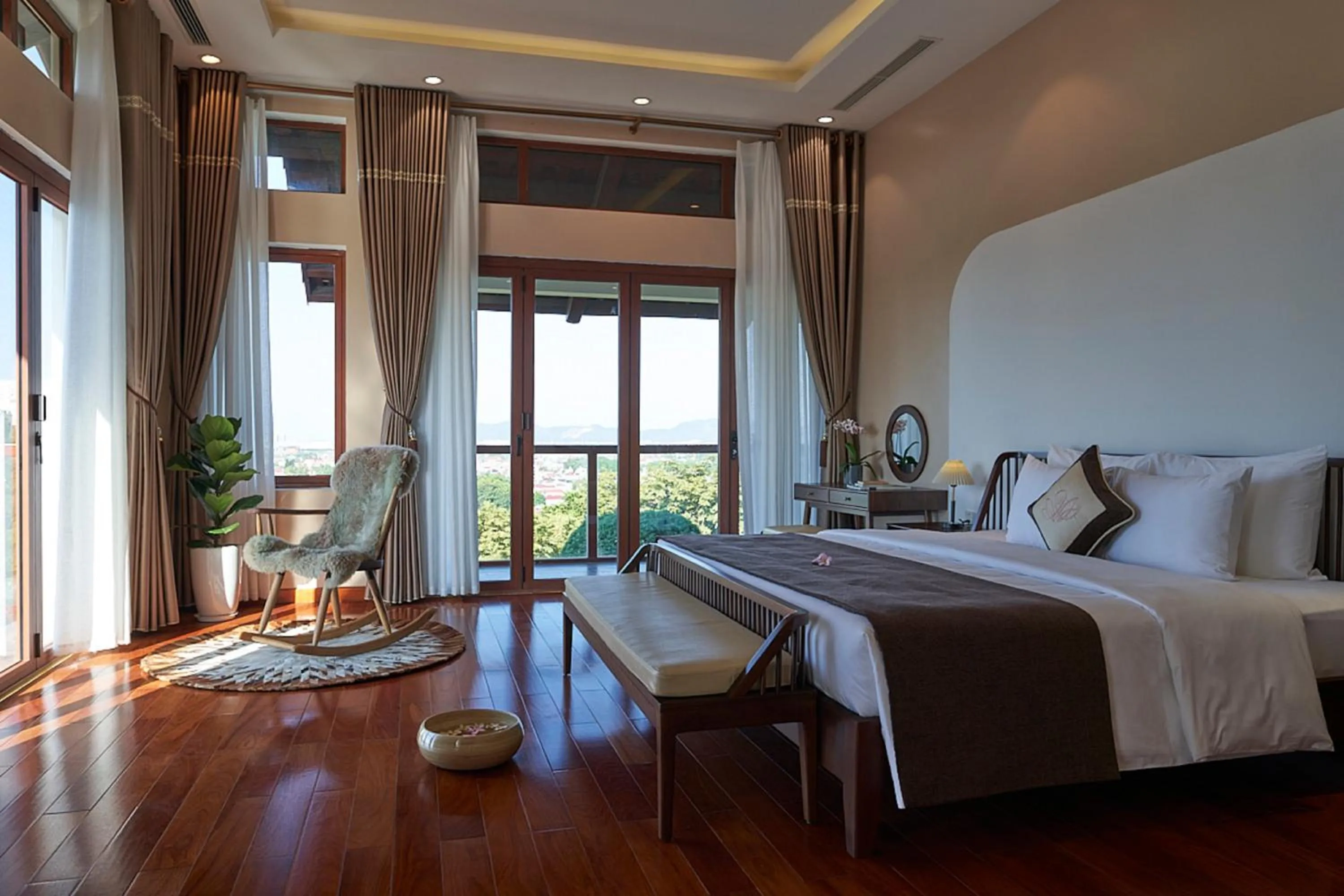 Bedroom, Bed in Senna Wellness Retreat