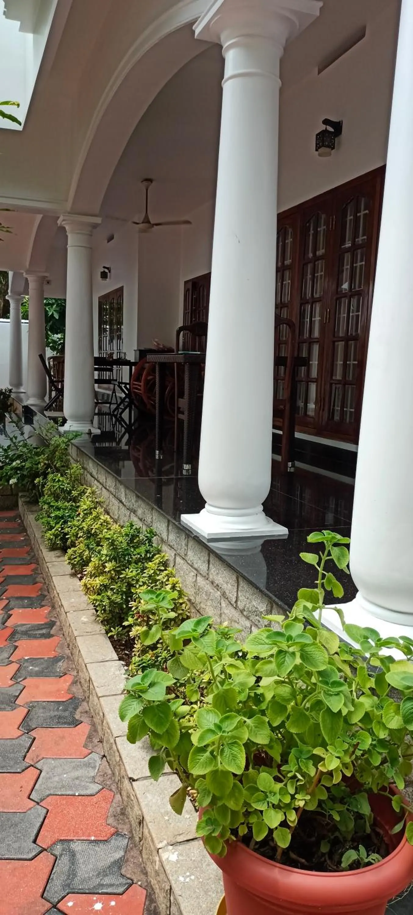 Facade/entrance in Vaiga Homes