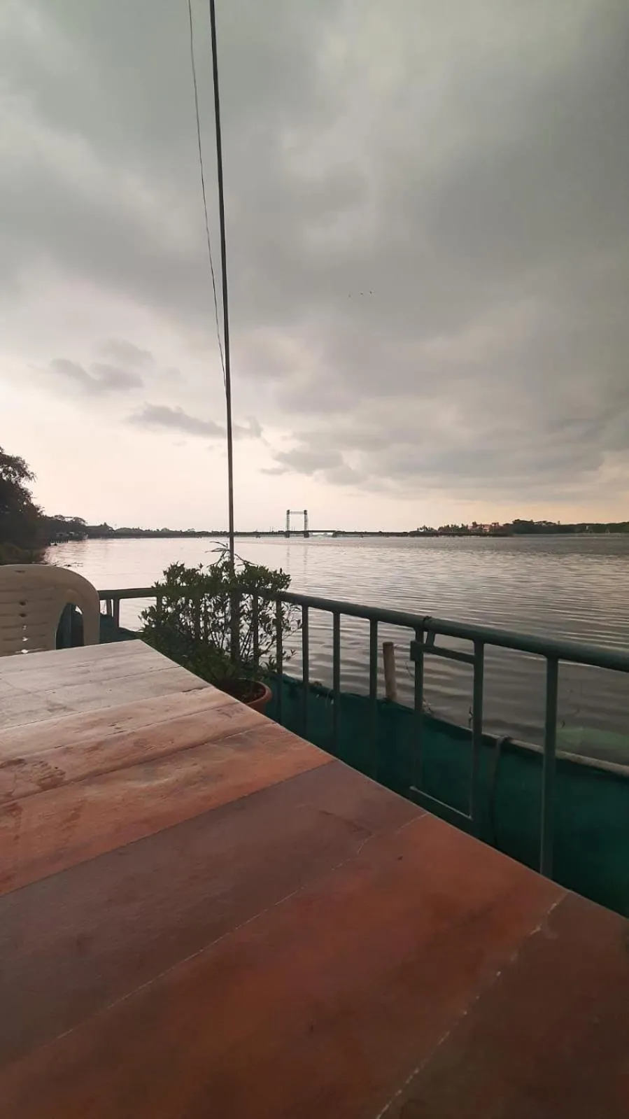 River view in Vaiga Homes - Vembanadu Lakeview Retreat