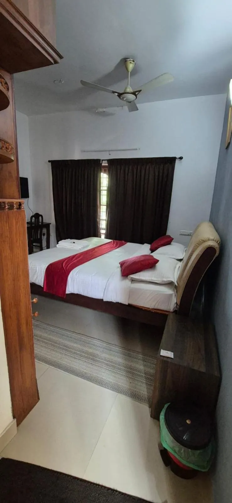 Bedroom, Bed in Vaiga Homes - Vembanadu Lakeview Retreat