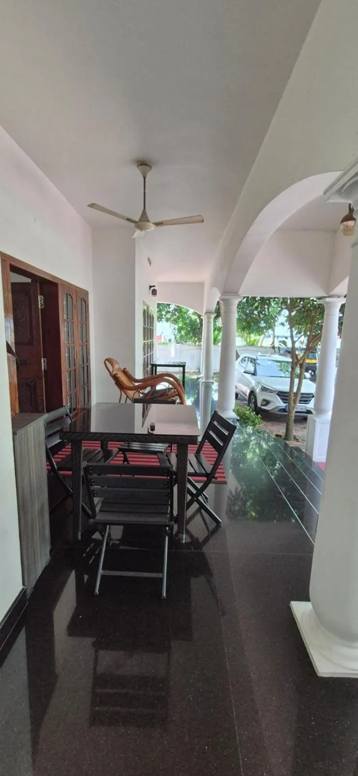 Living room in Vaiga Homes - Vembanadu Lakeview Retreat
