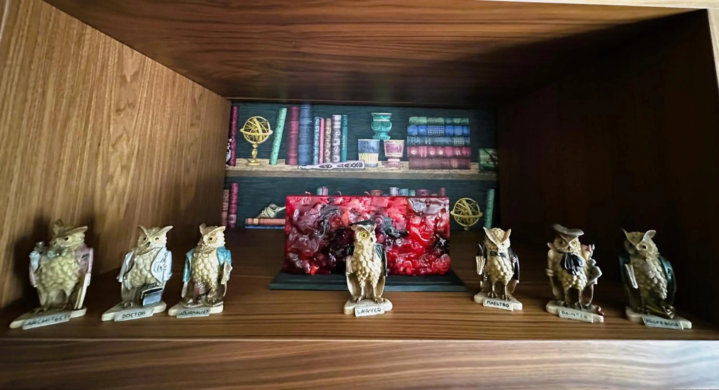 Library in Hotel Cotto do Gatto