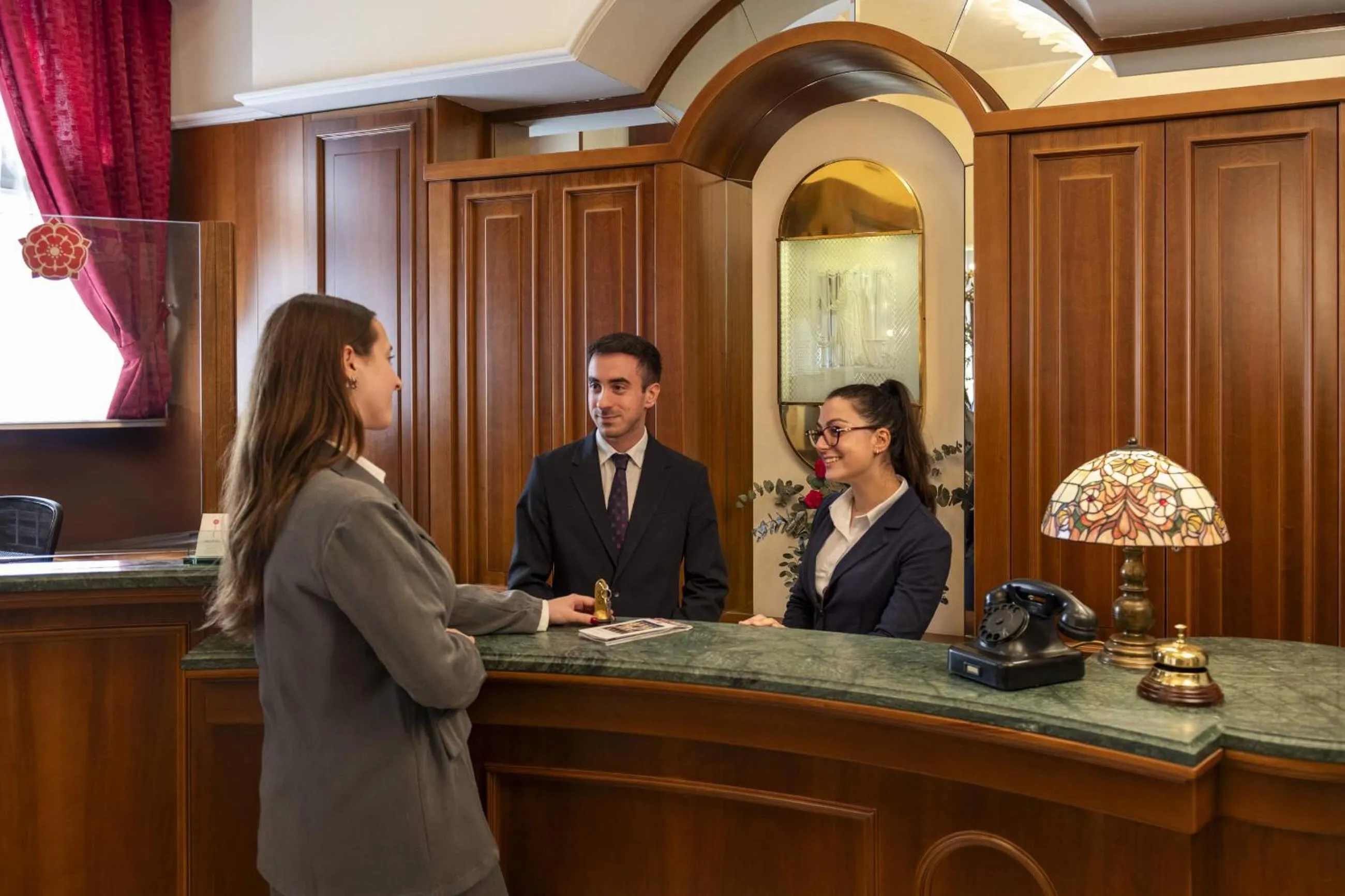 Lobby or reception in Lancaster Hotel
