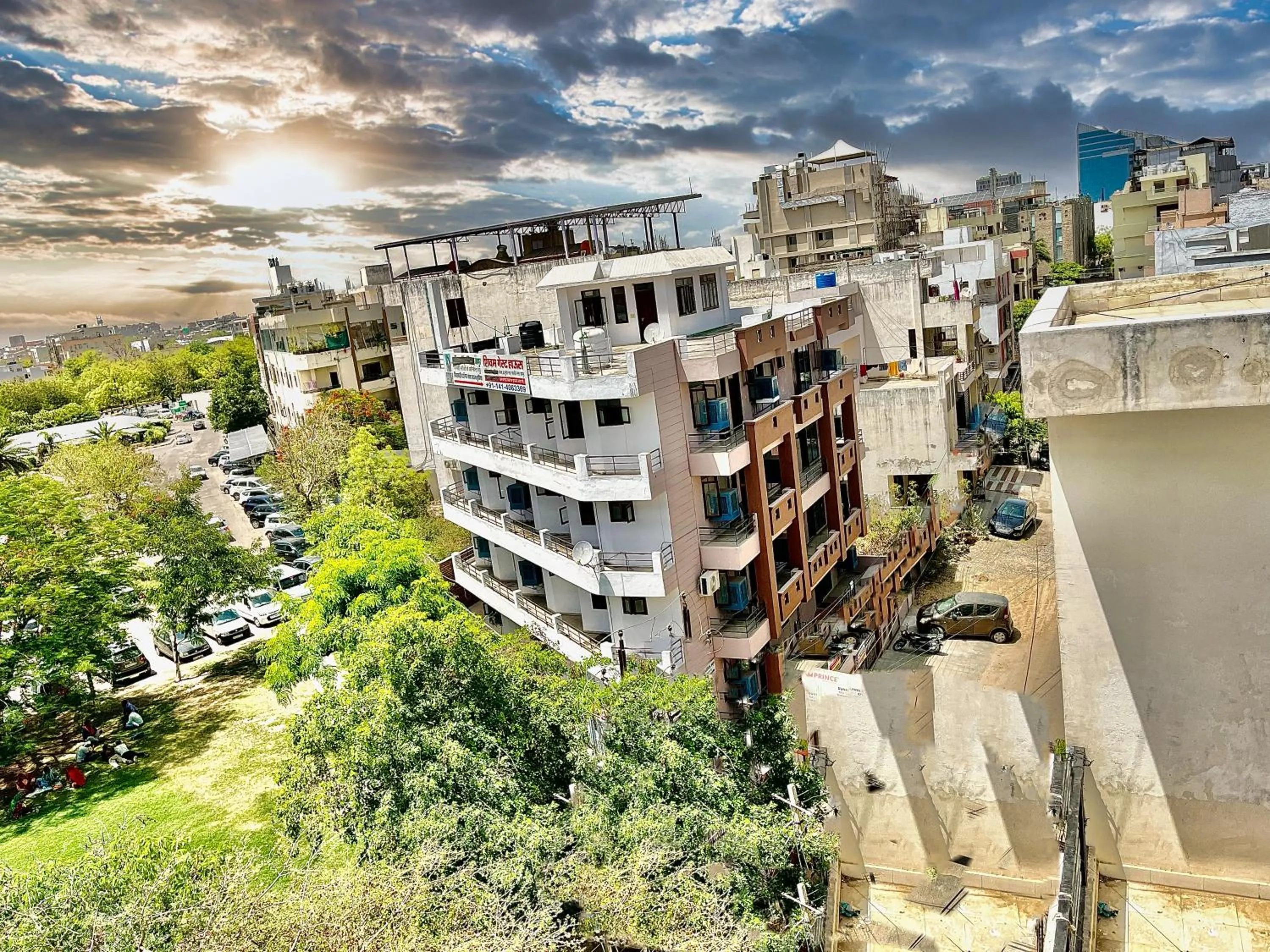 City view in The Orion Express