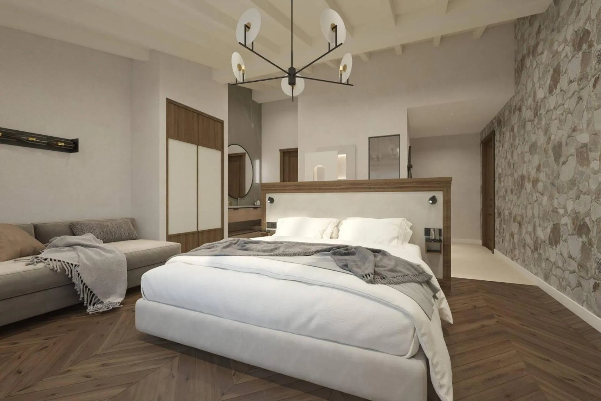 Bedroom, Bed in Villa Quaranta Tommasi Wine Hotel & SPA