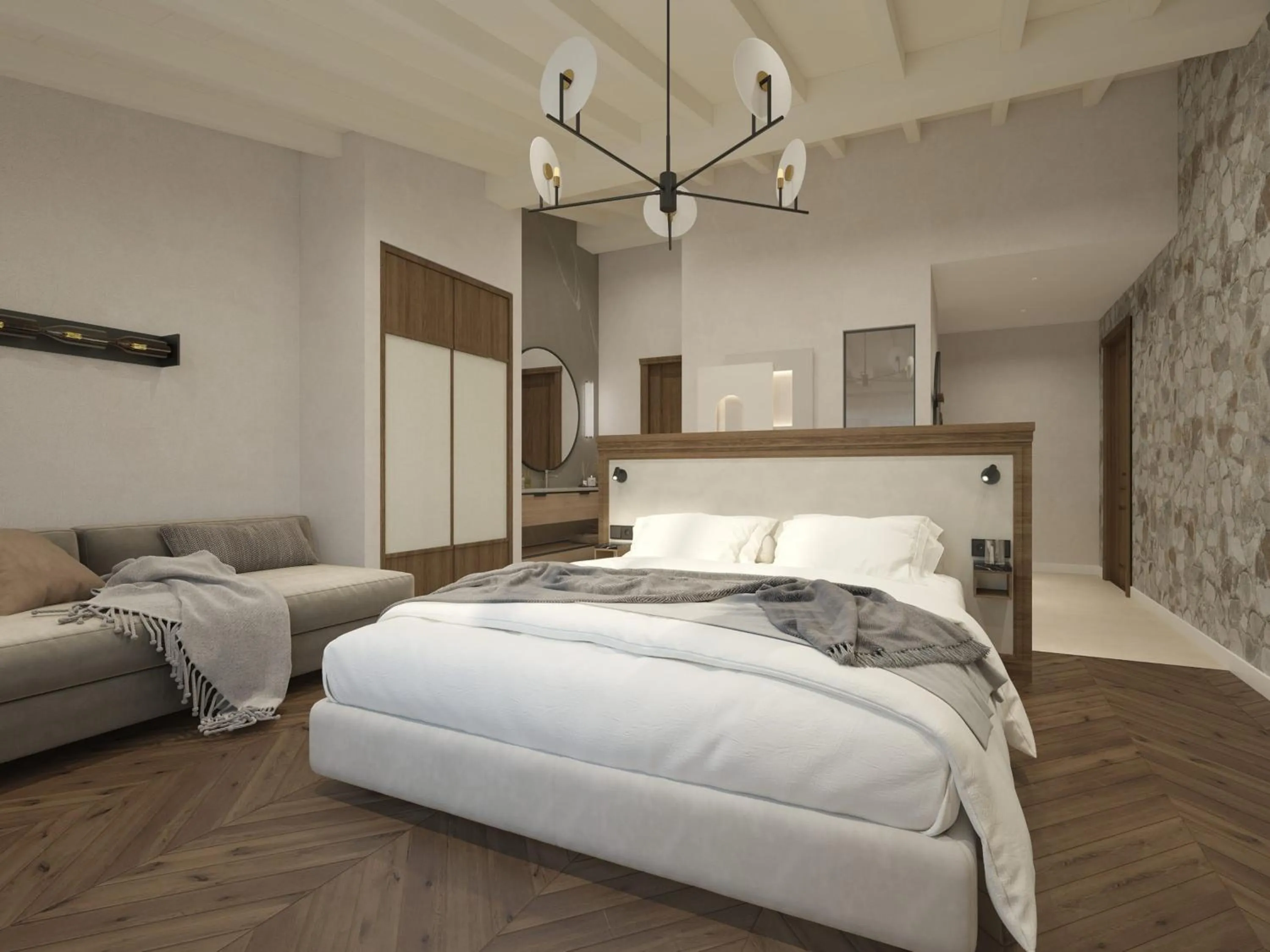 Bedroom, Bed in Villa Quaranta Tommasi Wine Hotel & SPA