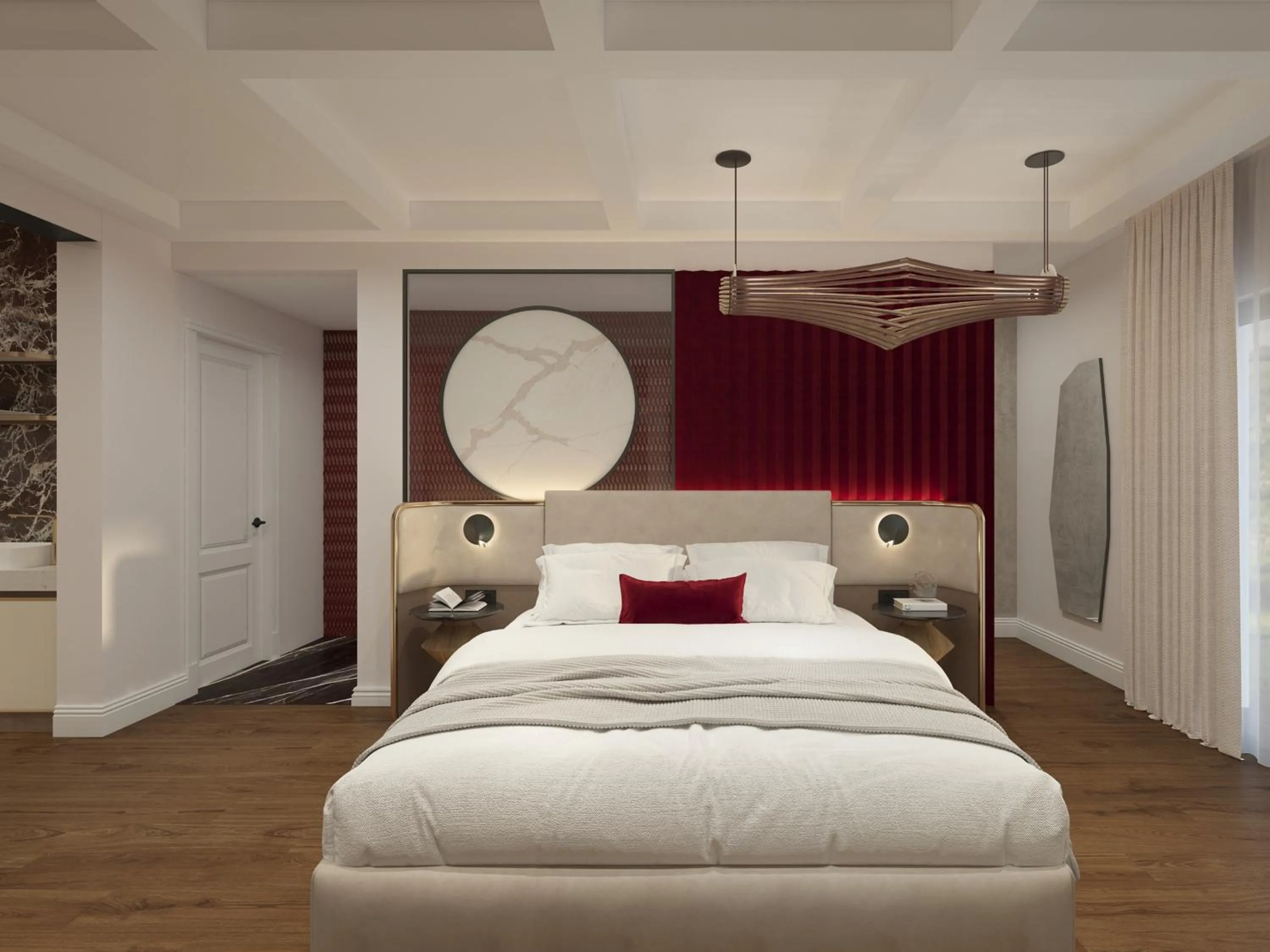 Bedroom, Bed in Villa Quaranta Tommasi Wine Hotel & SPA