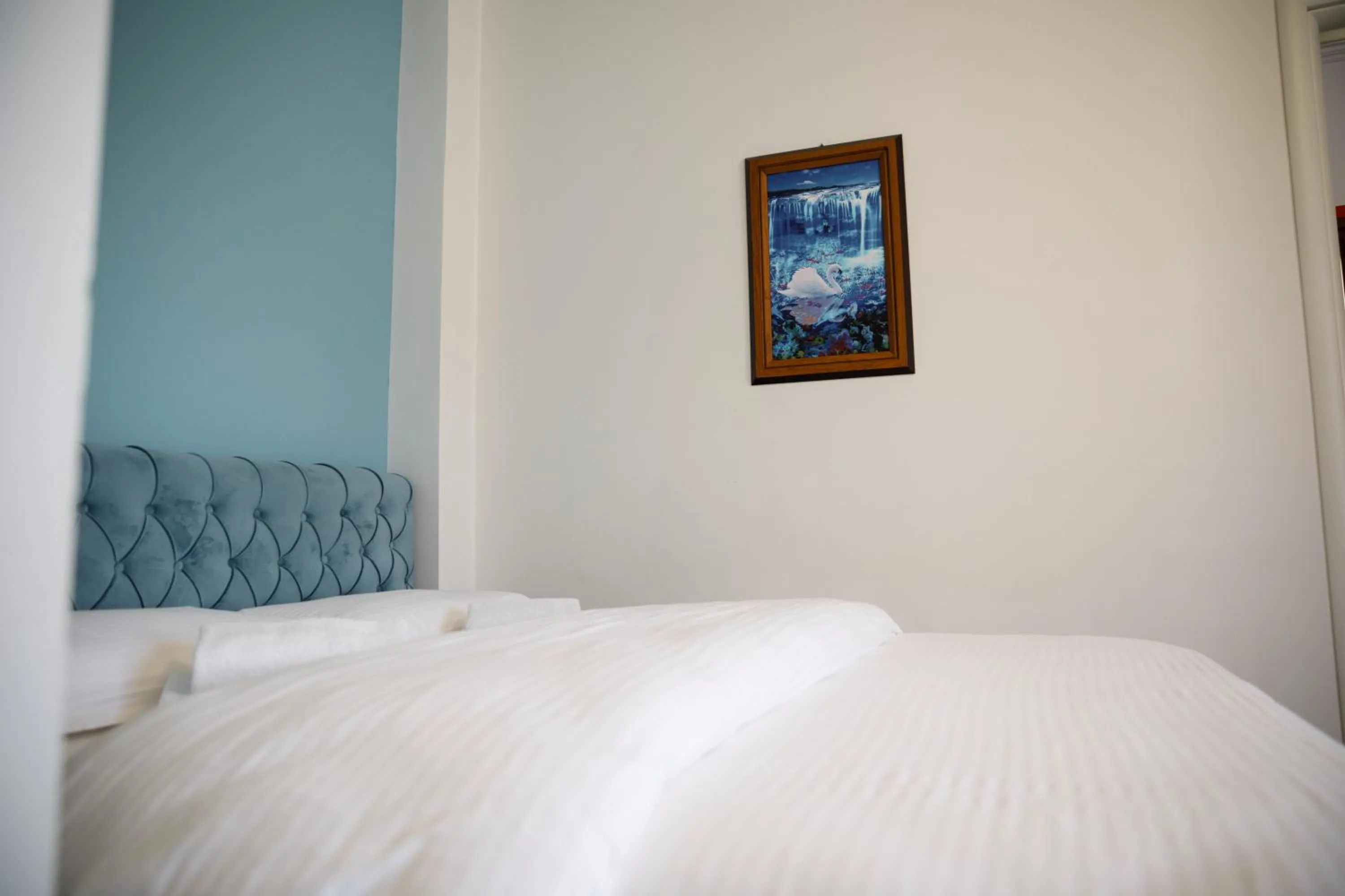 Decorative detail, Bed in Bora Hotel