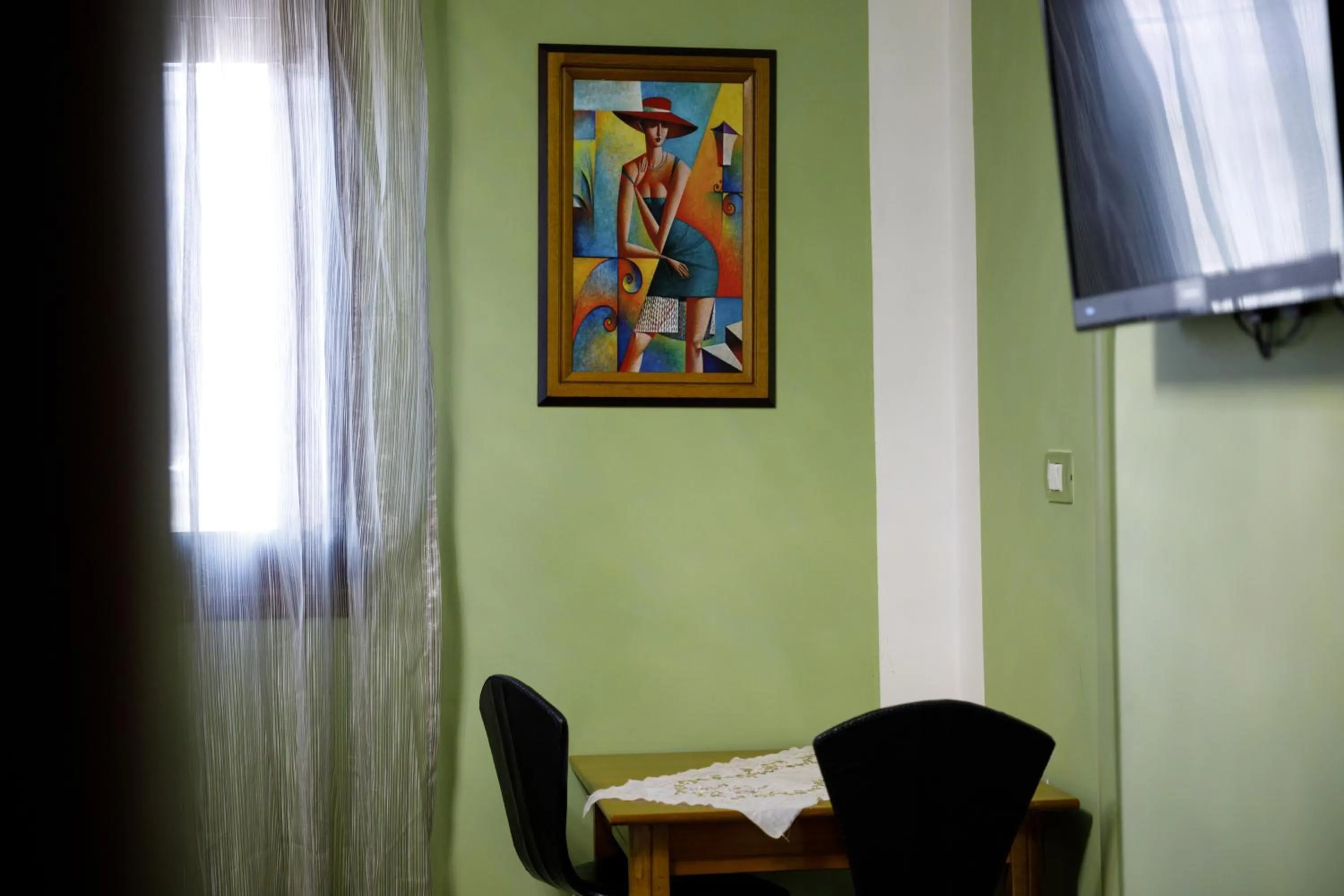 Decorative detail in Bora Hotel