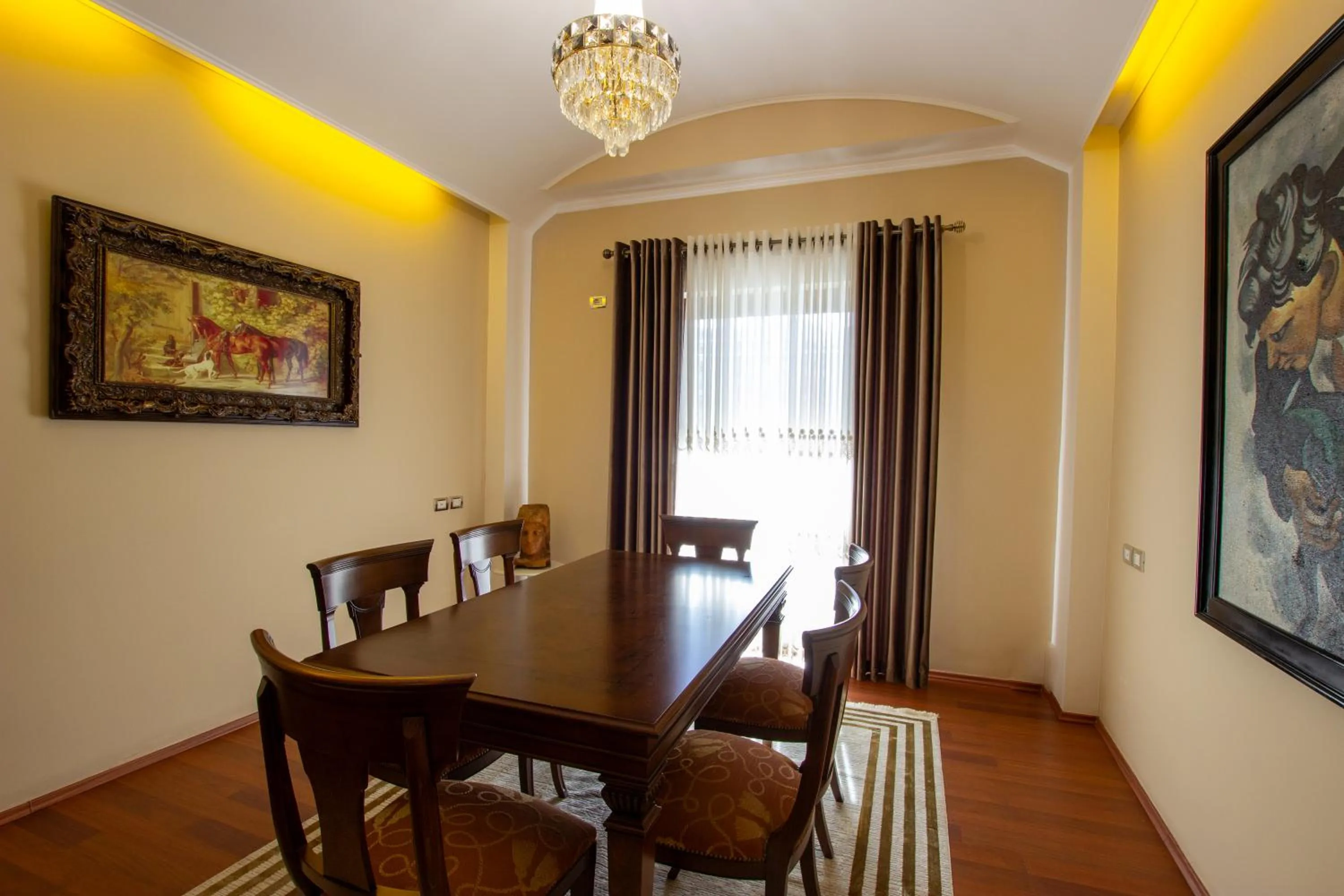 Seating area in Bora Hotel