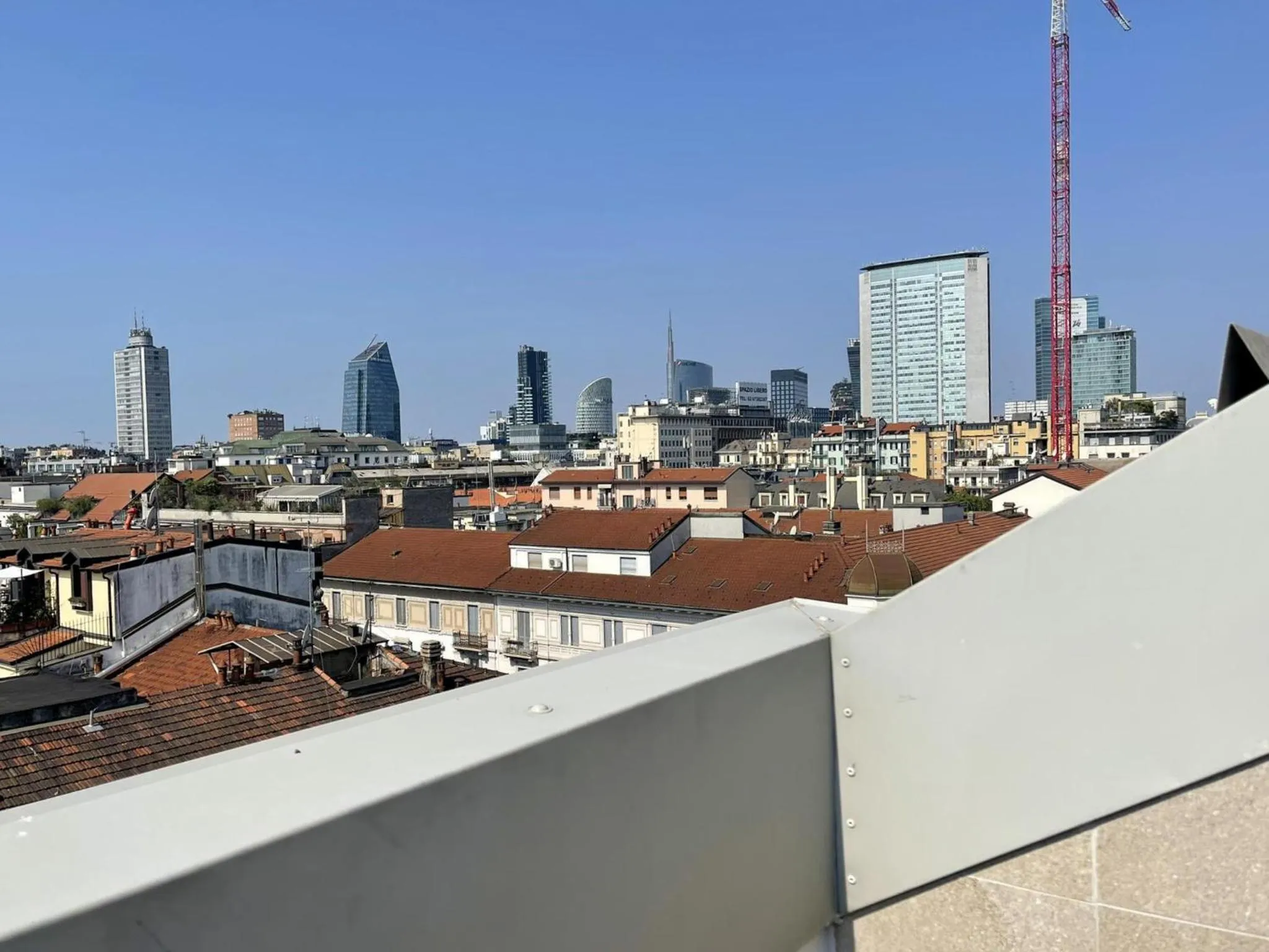 Balcony/Terrace in Scarlatti Hotel Milano