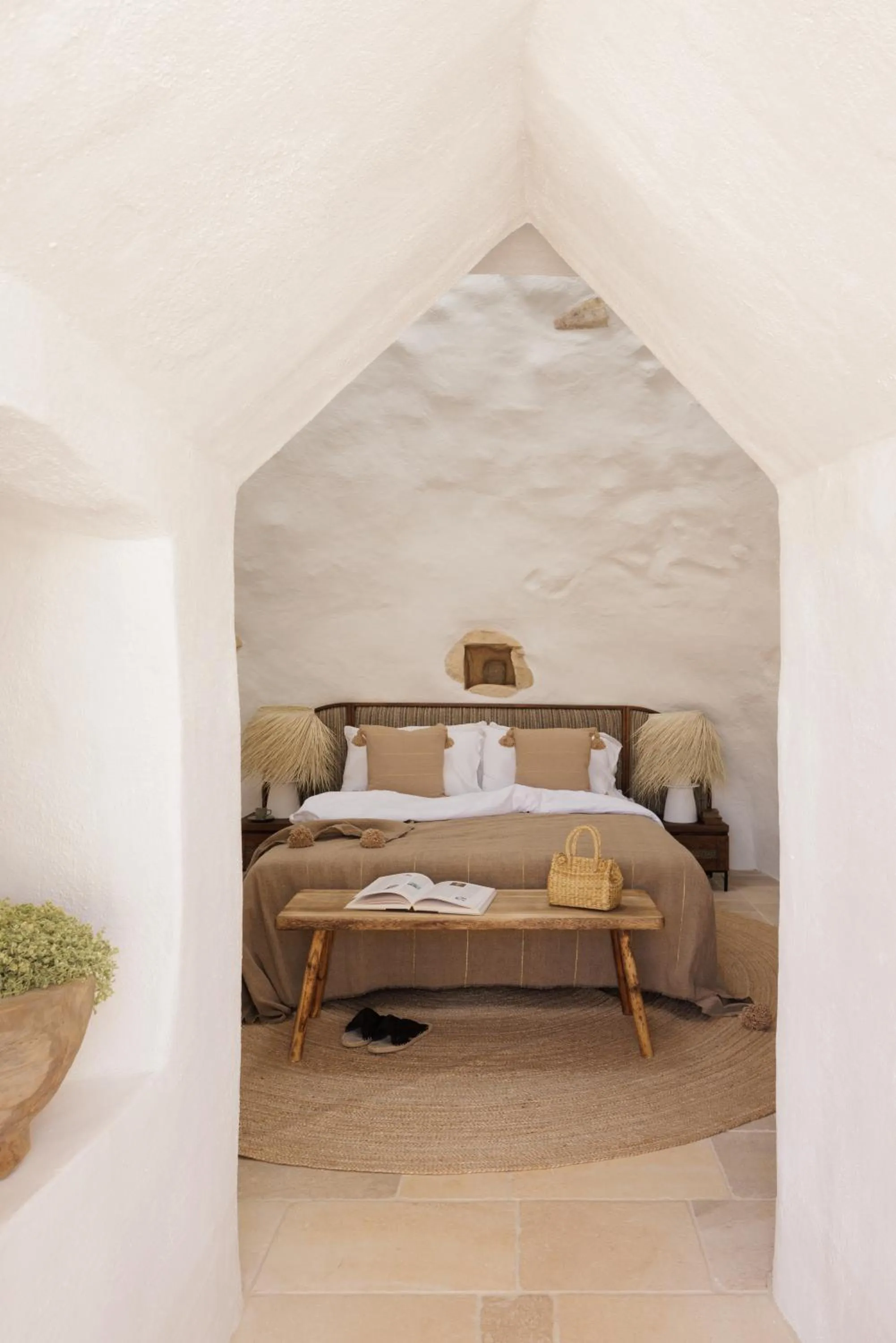 Bedroom, Bed in Tenuta Negroamaro