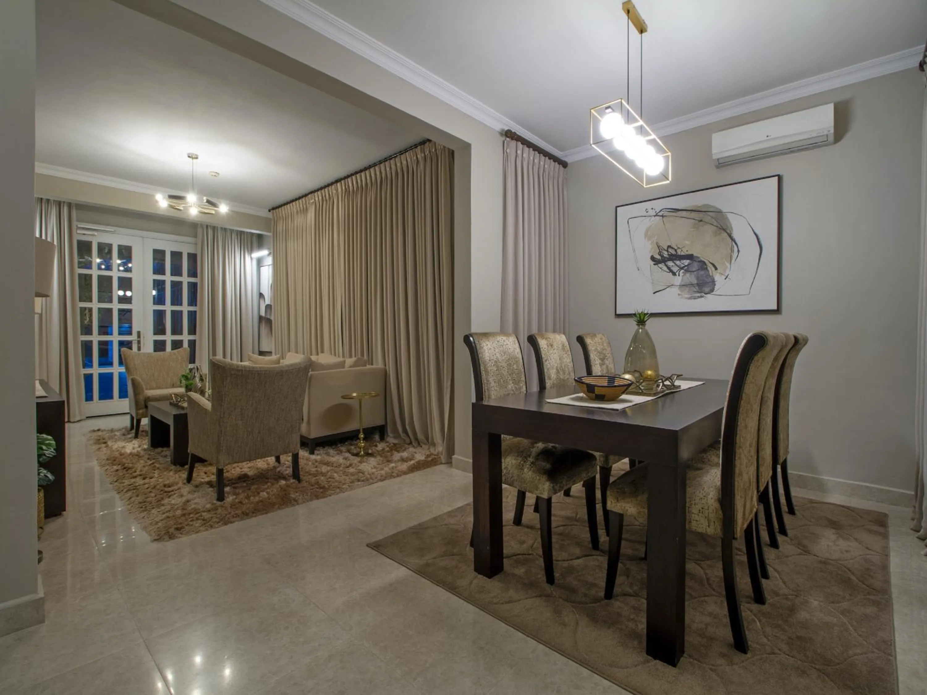 Living room in Alvanti Residences