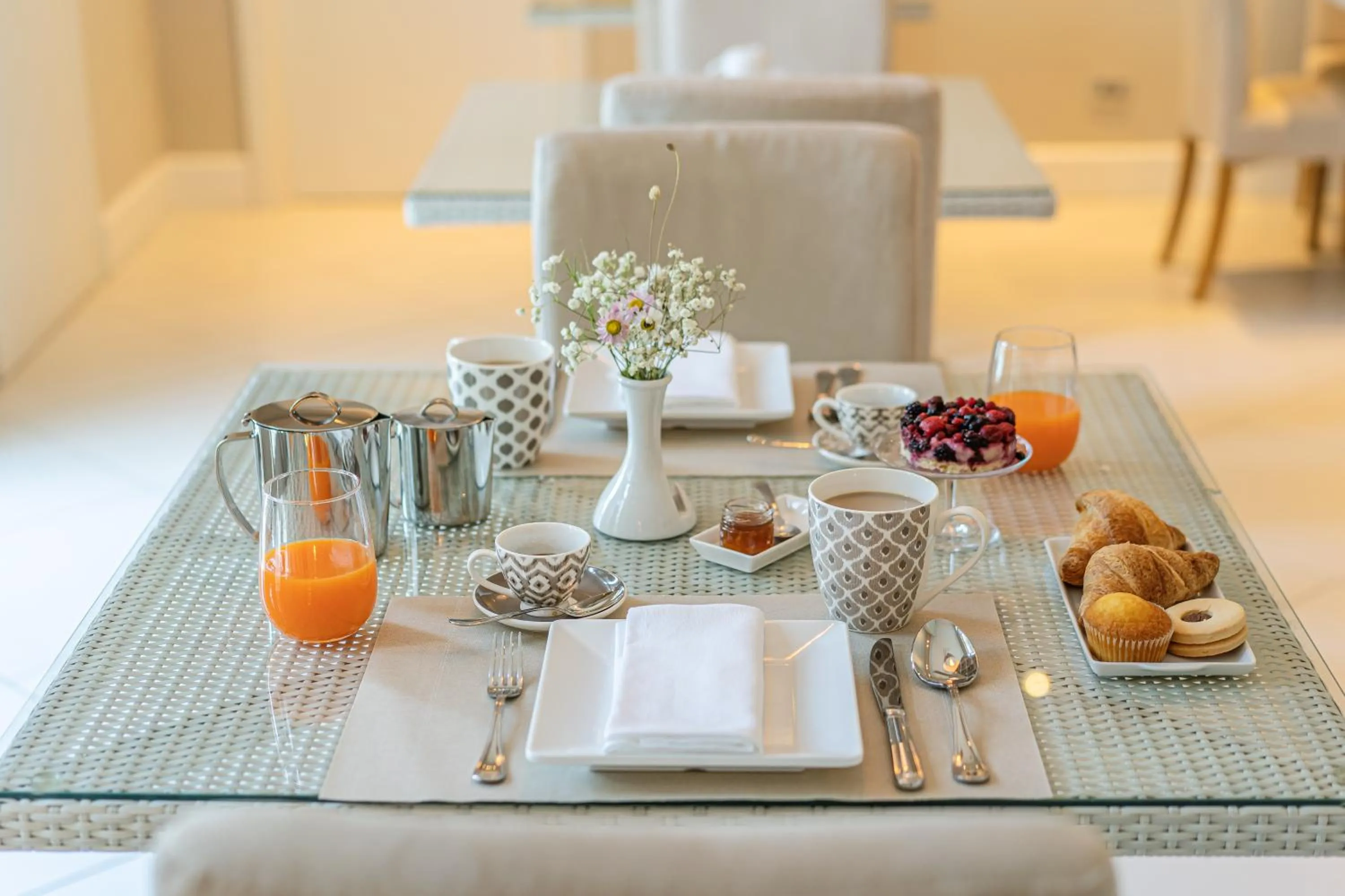 Breakfast in Hotel Capri