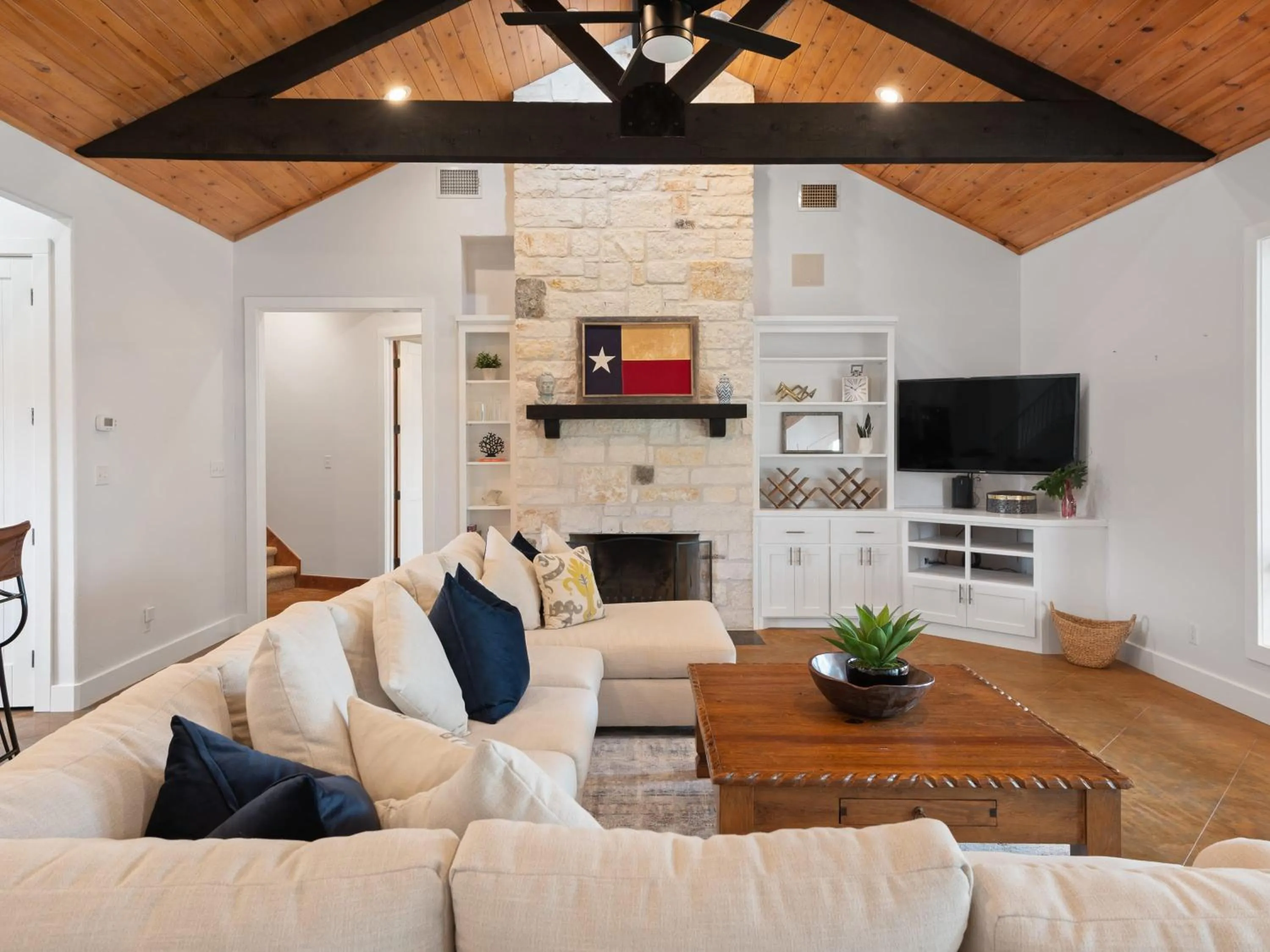 Waterfront Home with Boat Slip, Spacious Outdoor Patio and a Fenced Yard