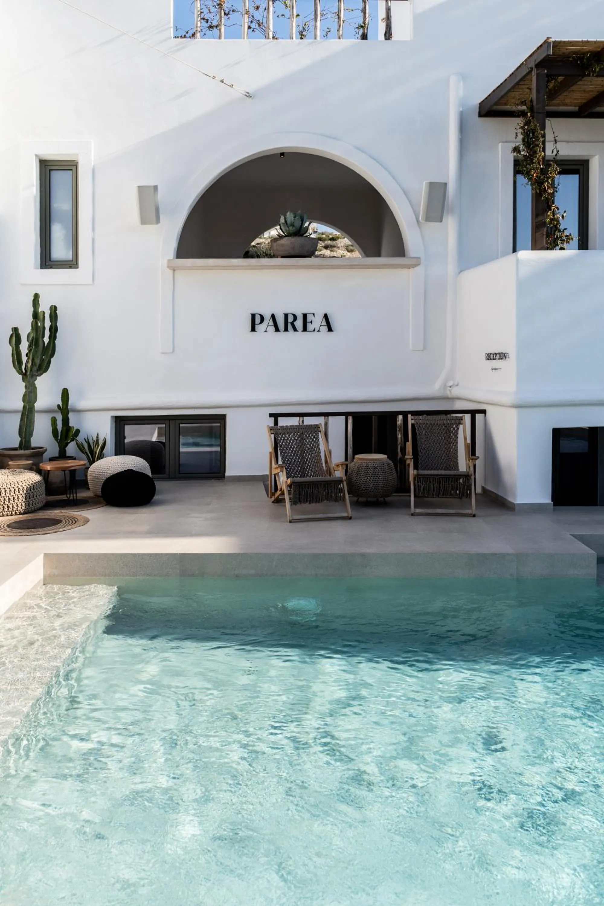 Swimming pool in PAREA Paros - Adults Only