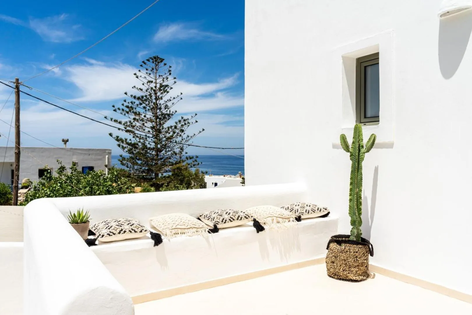 Balcony/Terrace in PAREA Paros - Adults Only