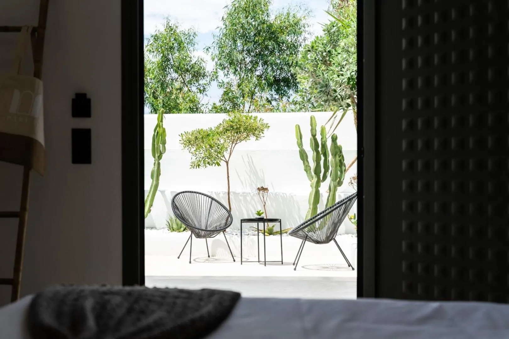 Balcony/Terrace in PAREA Paros - Adults Only