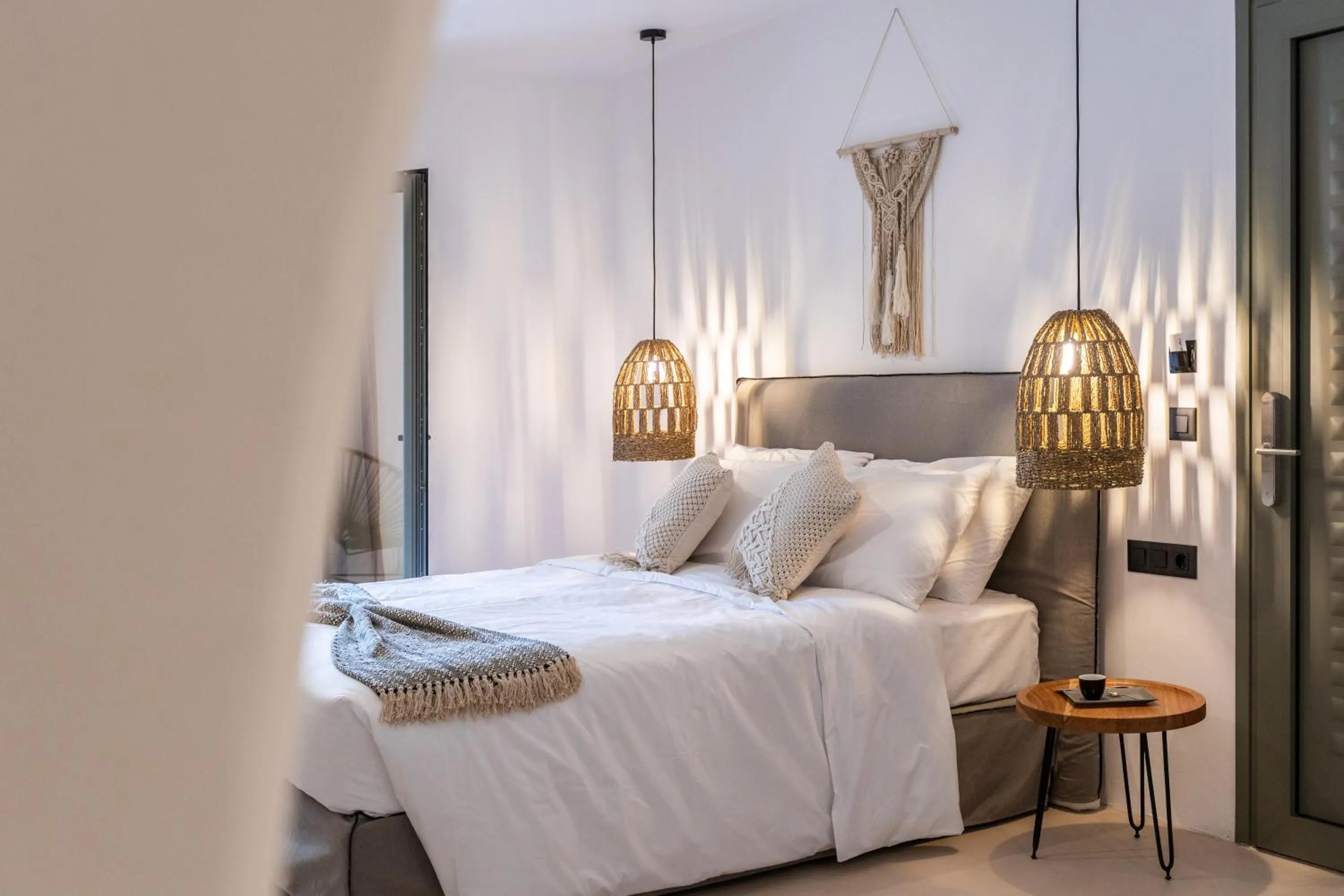 Bed in PAREA Paros - Adults Only