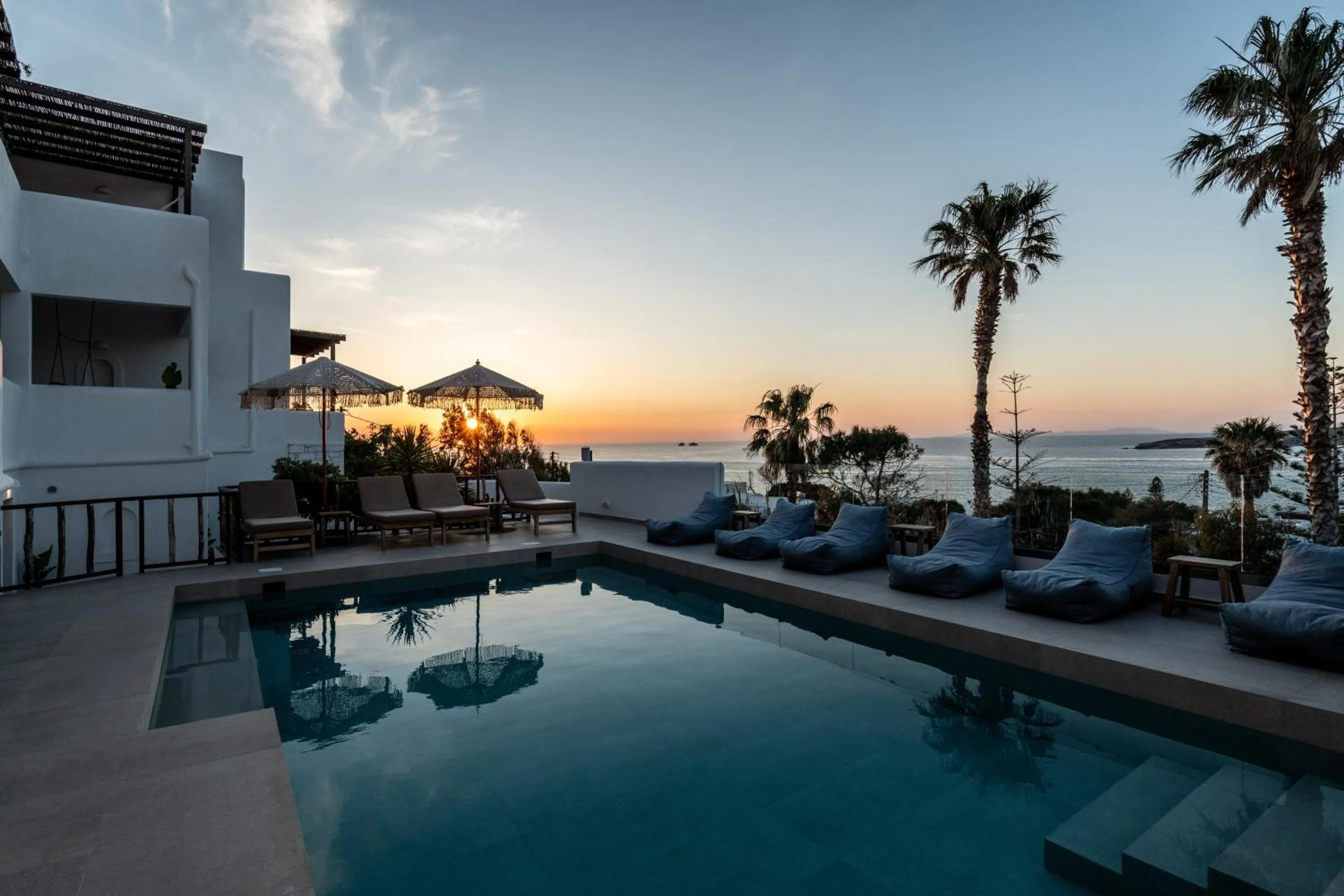 Swimming pool in PAREA Paros - Adults Only