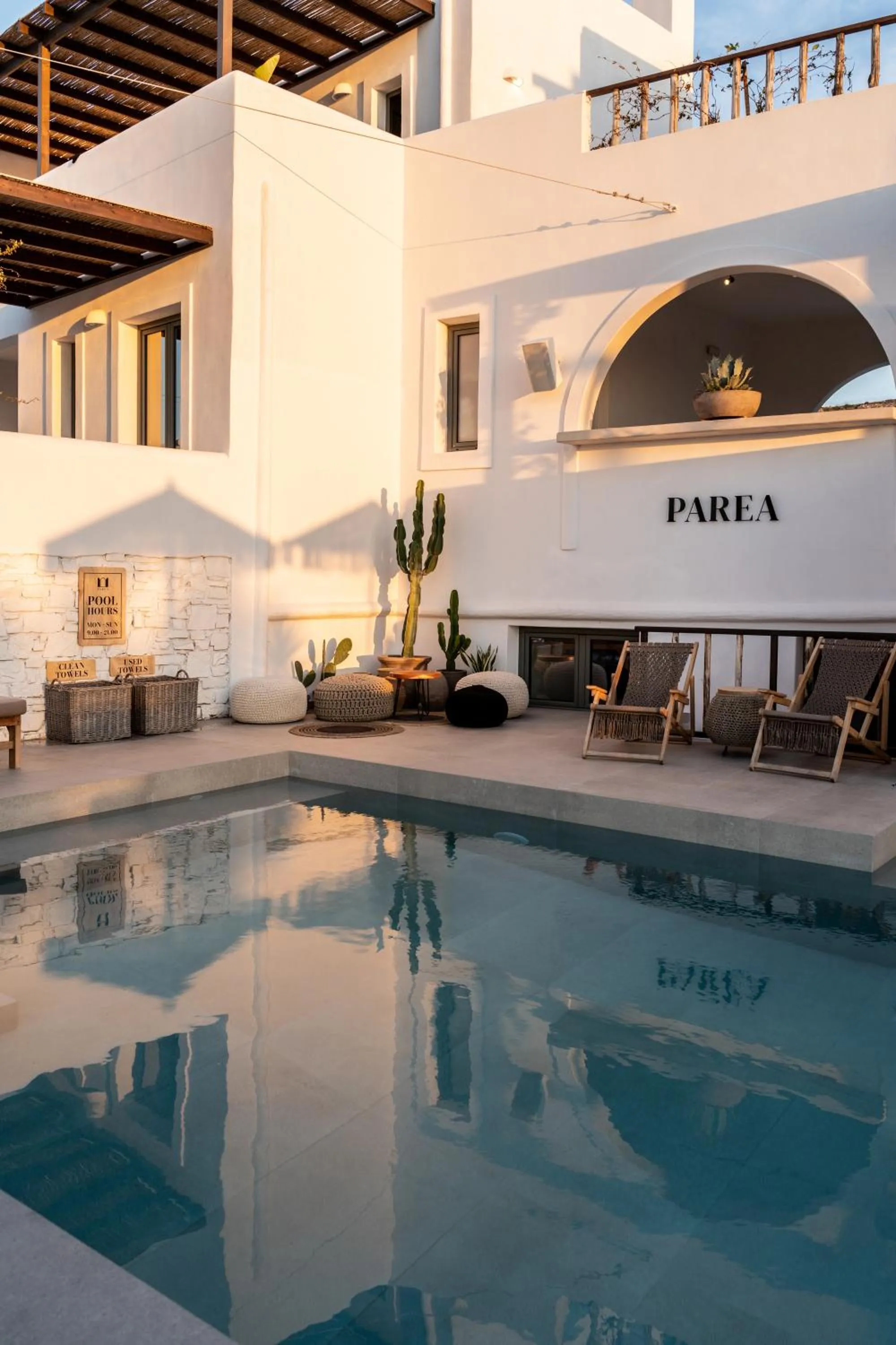 Swimming pool in PAREA Paros - Adults Only