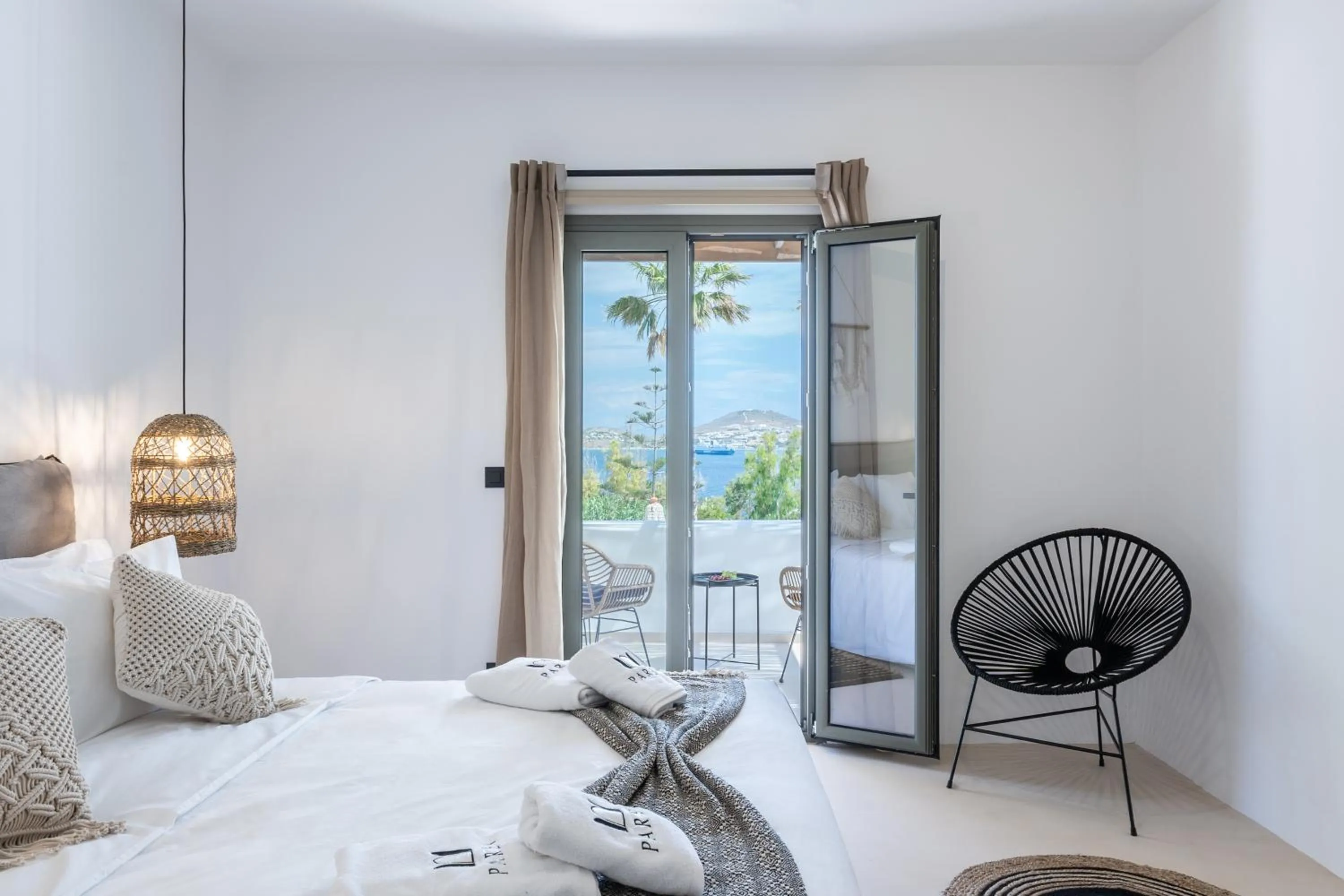 Sea view, Bed in PAREA Paros - Adults Only