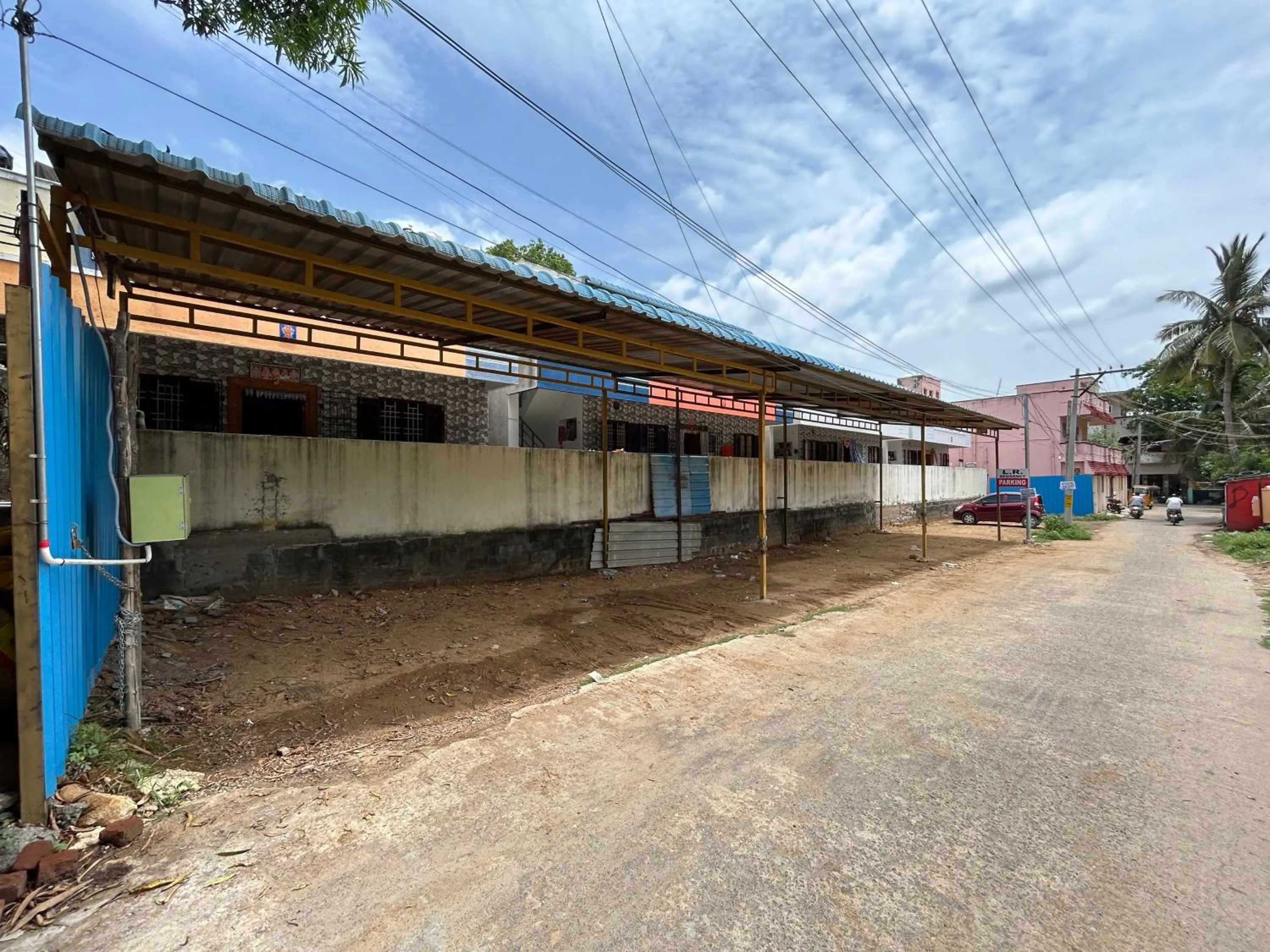 Parking in L. R RESIDENCY