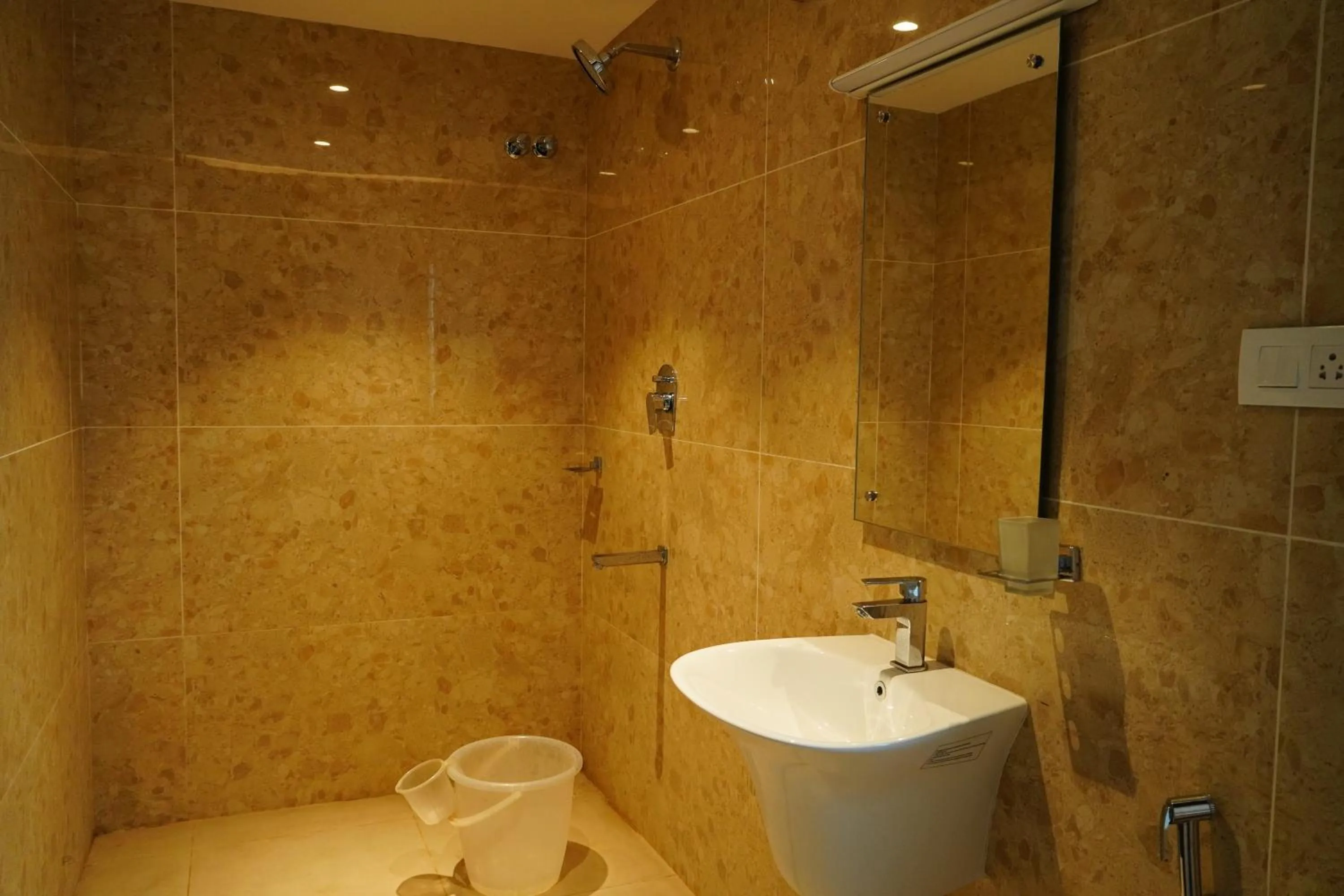 Shower in L. R RESIDENCY