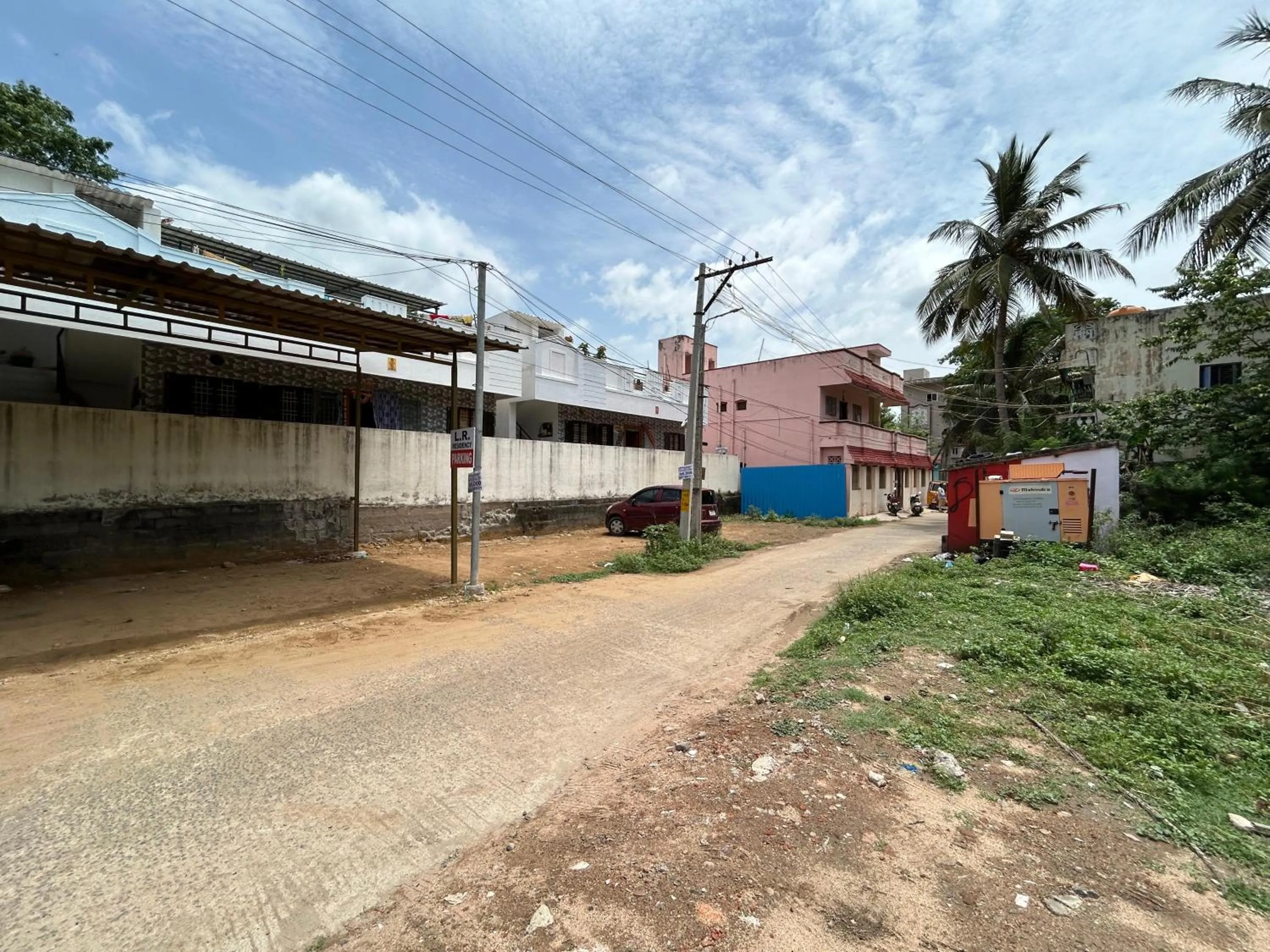 Parking in L. R RESIDENCY