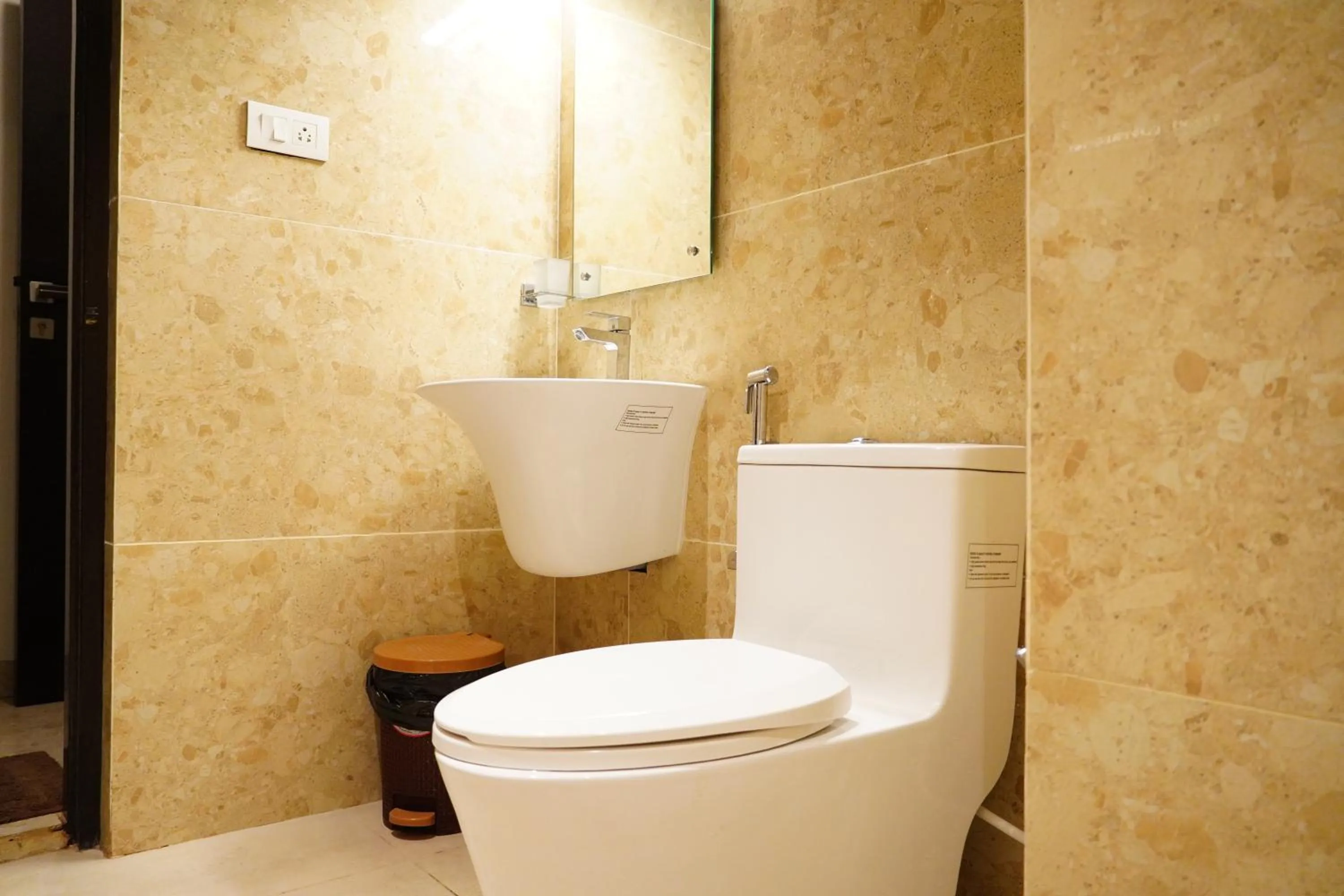 Toilet in L. R RESIDENCY