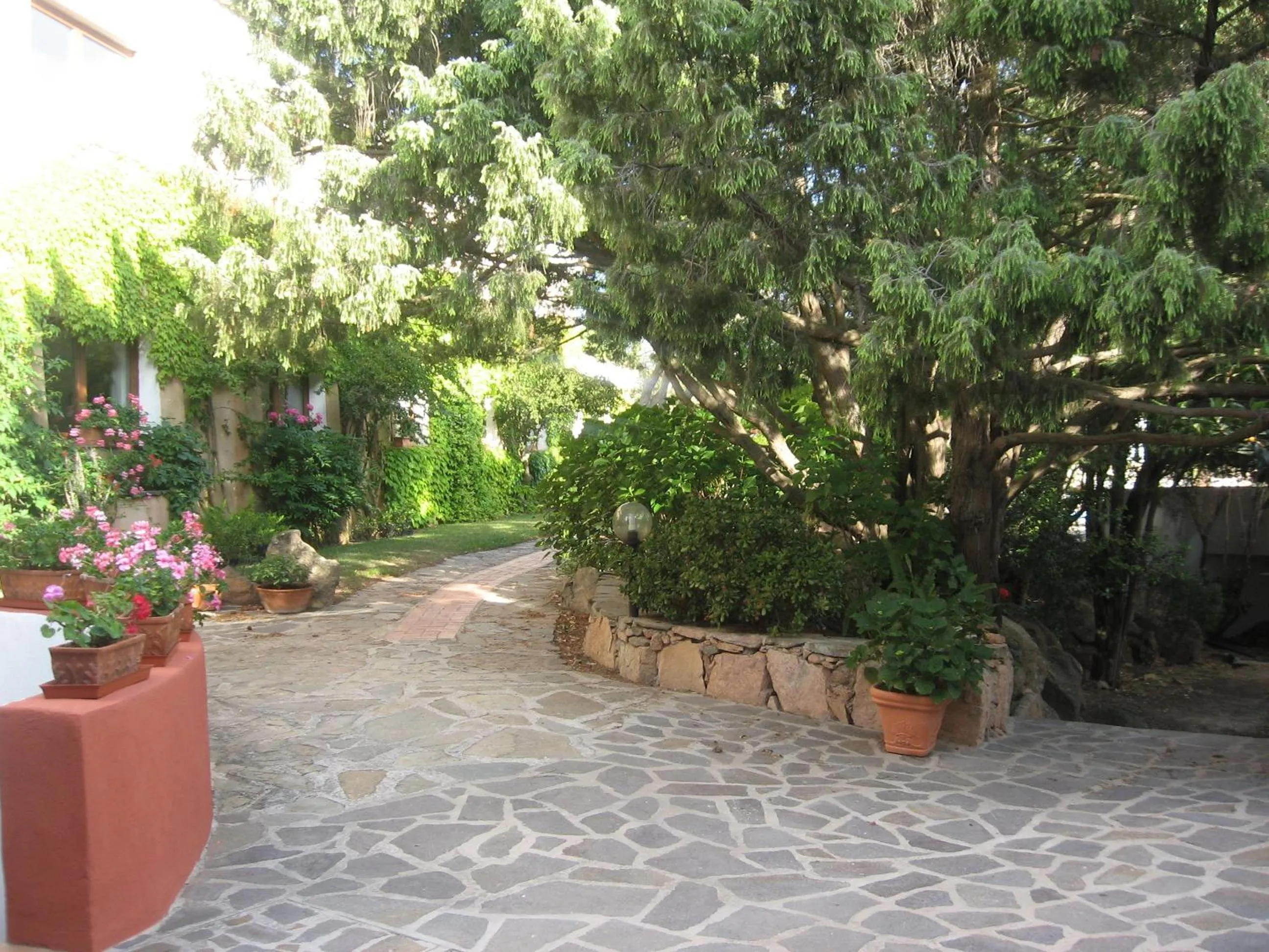 Garden in Hotel Valdiola