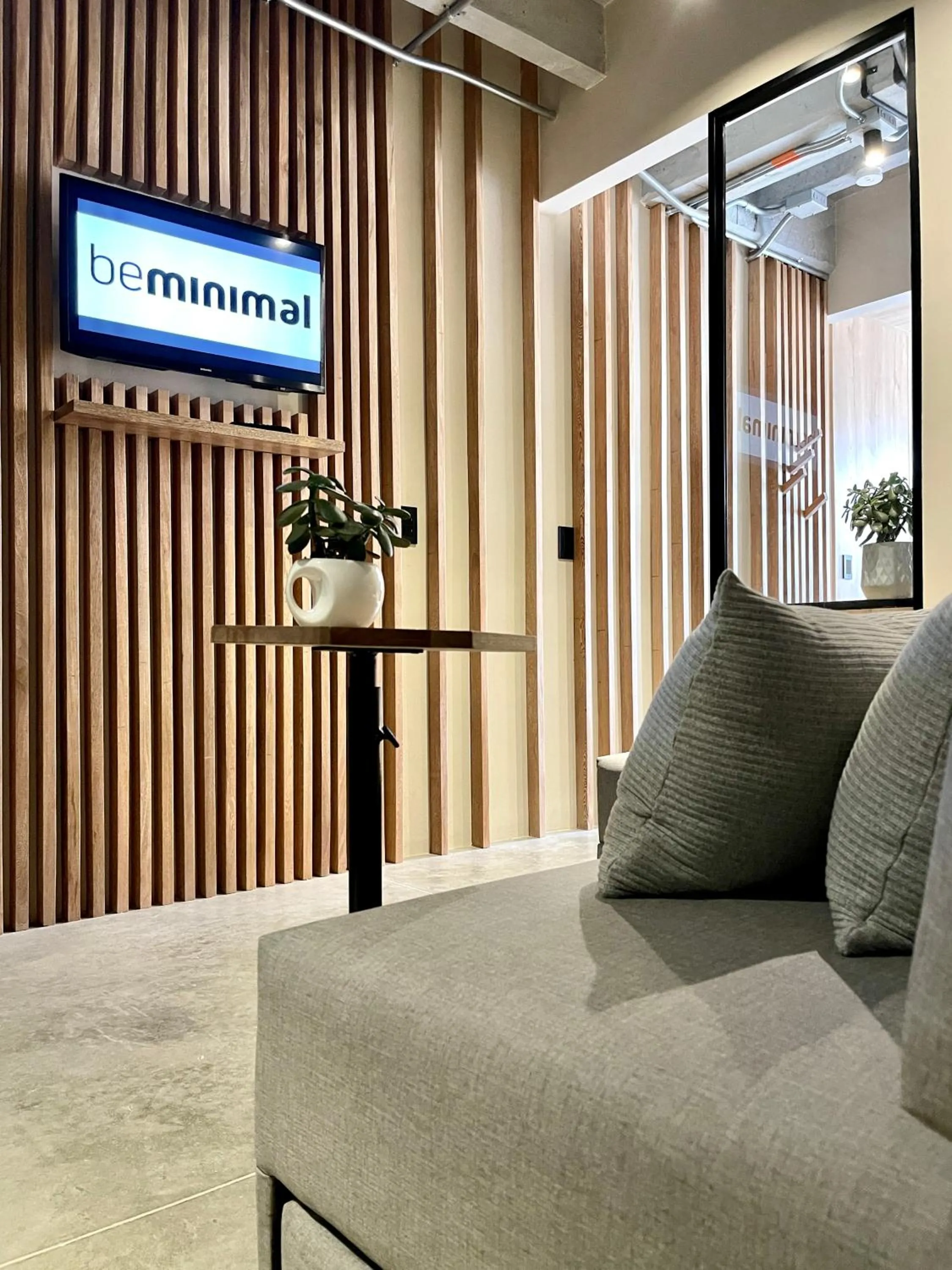 Living room in Beminimal Hotel