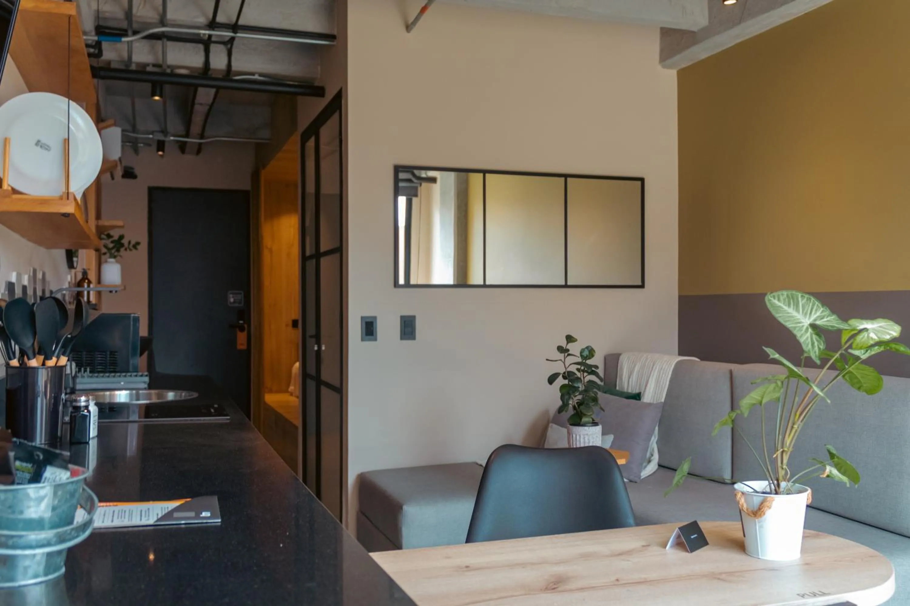 Living room in Beminimal Hotel