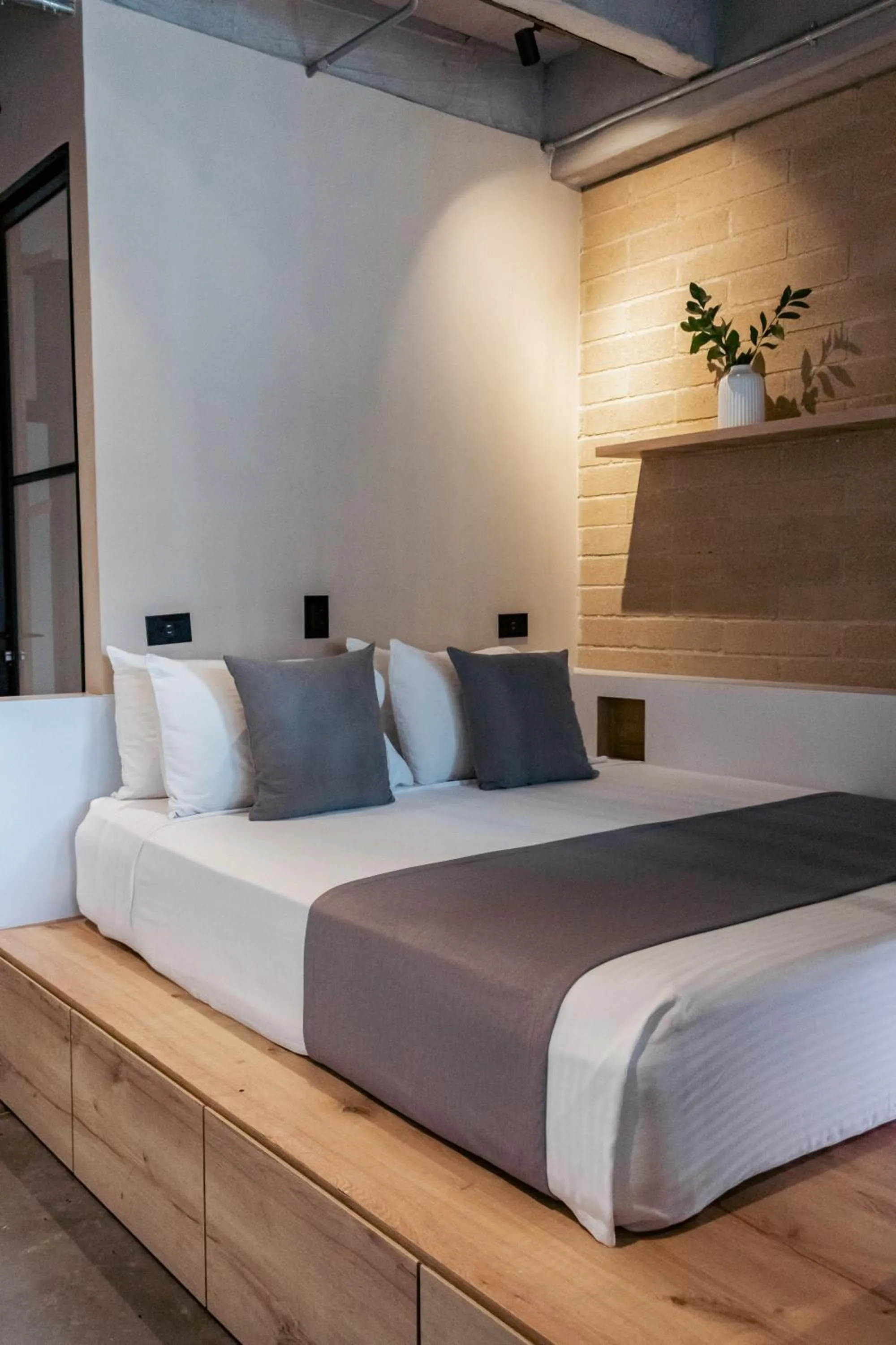 Bed in Beminimal Hotel